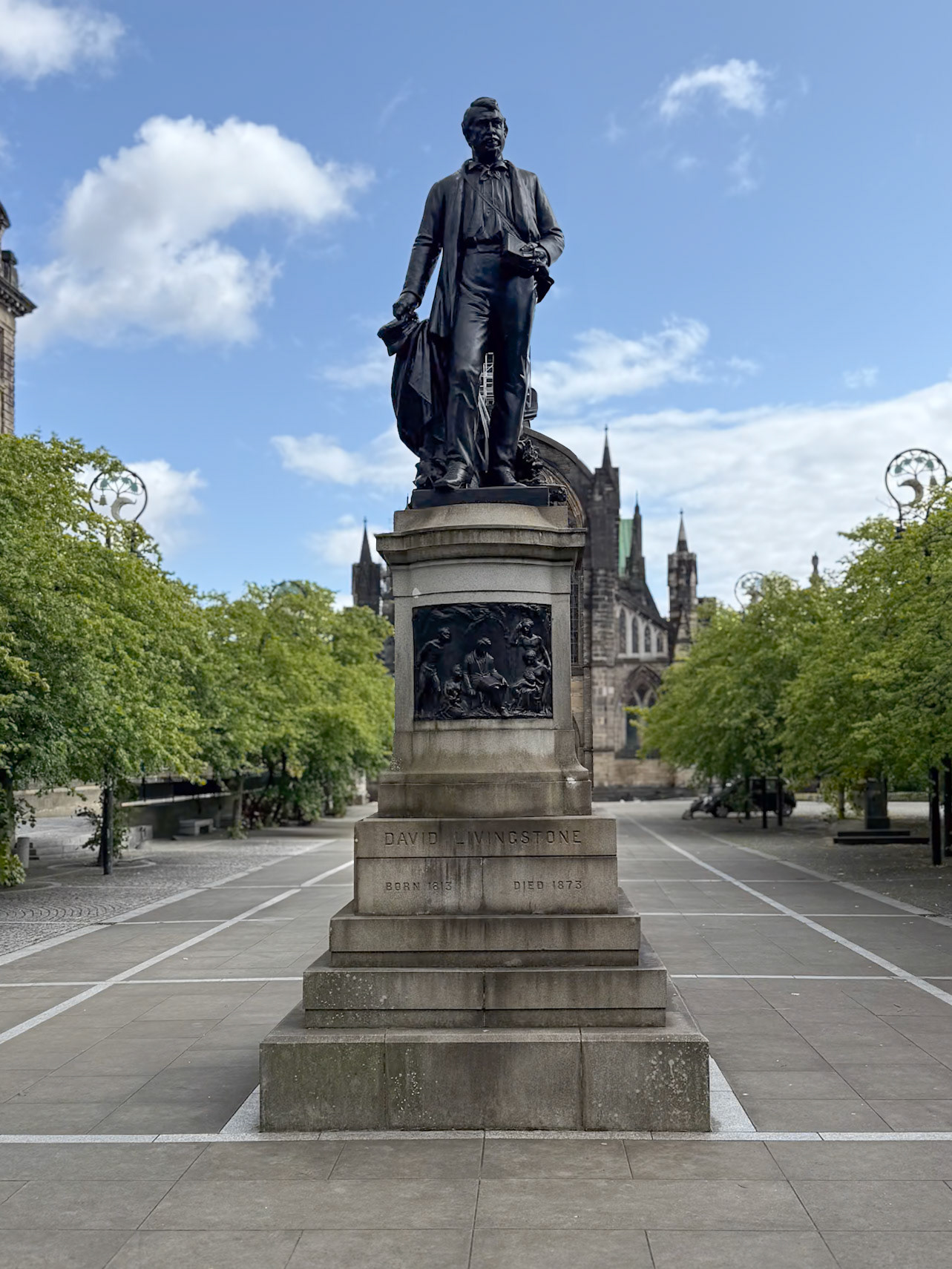 George Square, David Livingstone Statue.