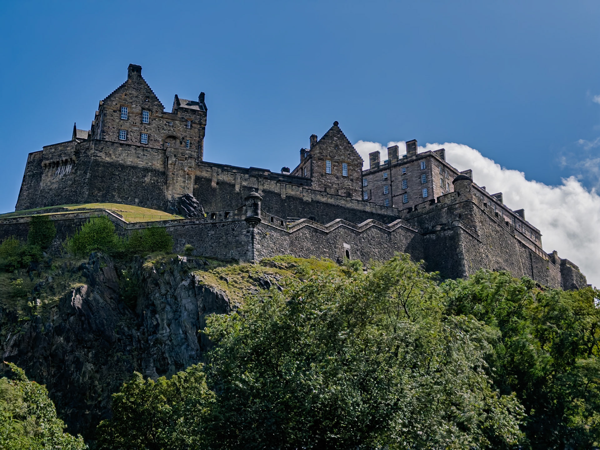 Edinburgh Castle.