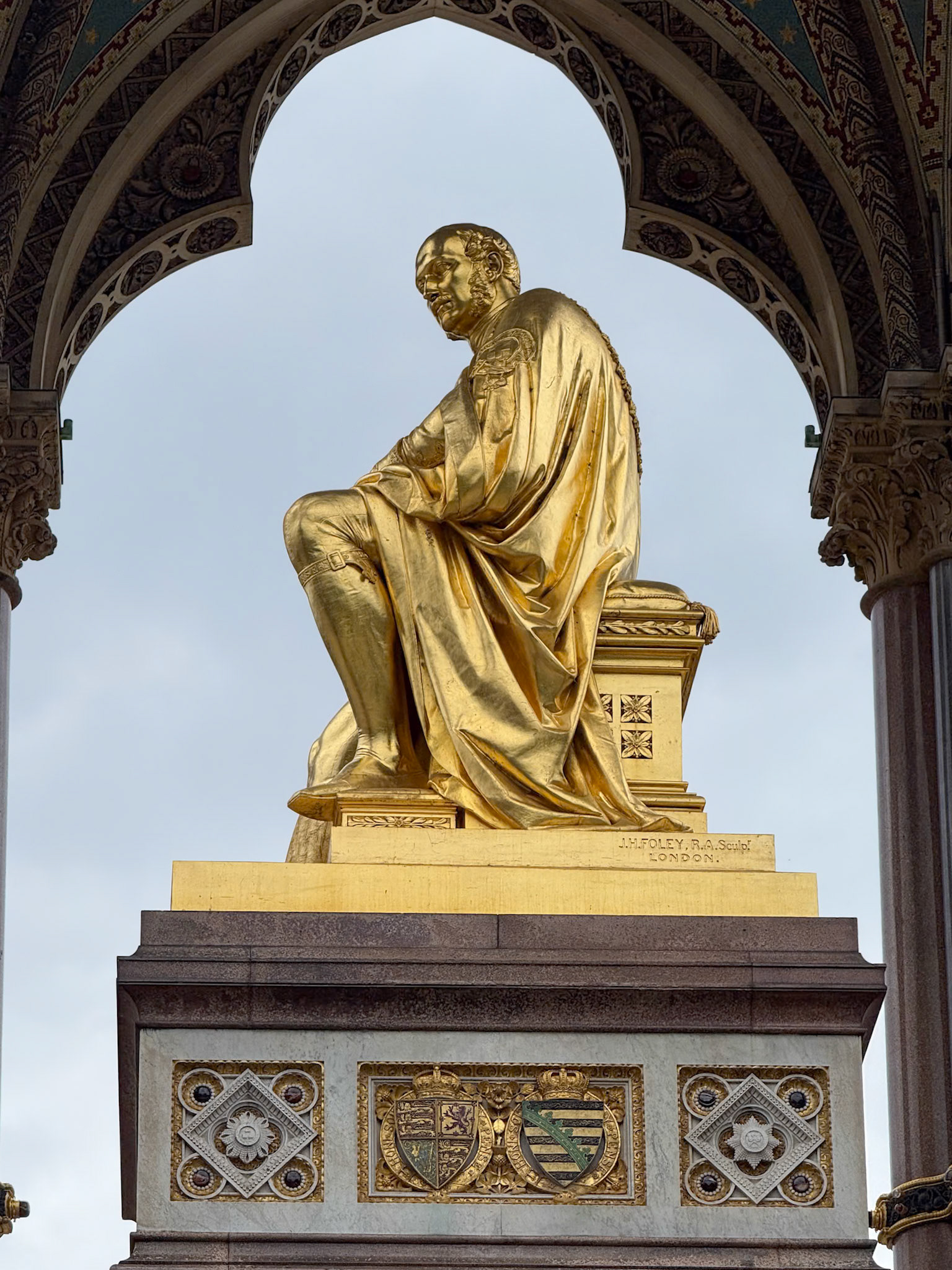Albert Memorial, Kensington Gardens.