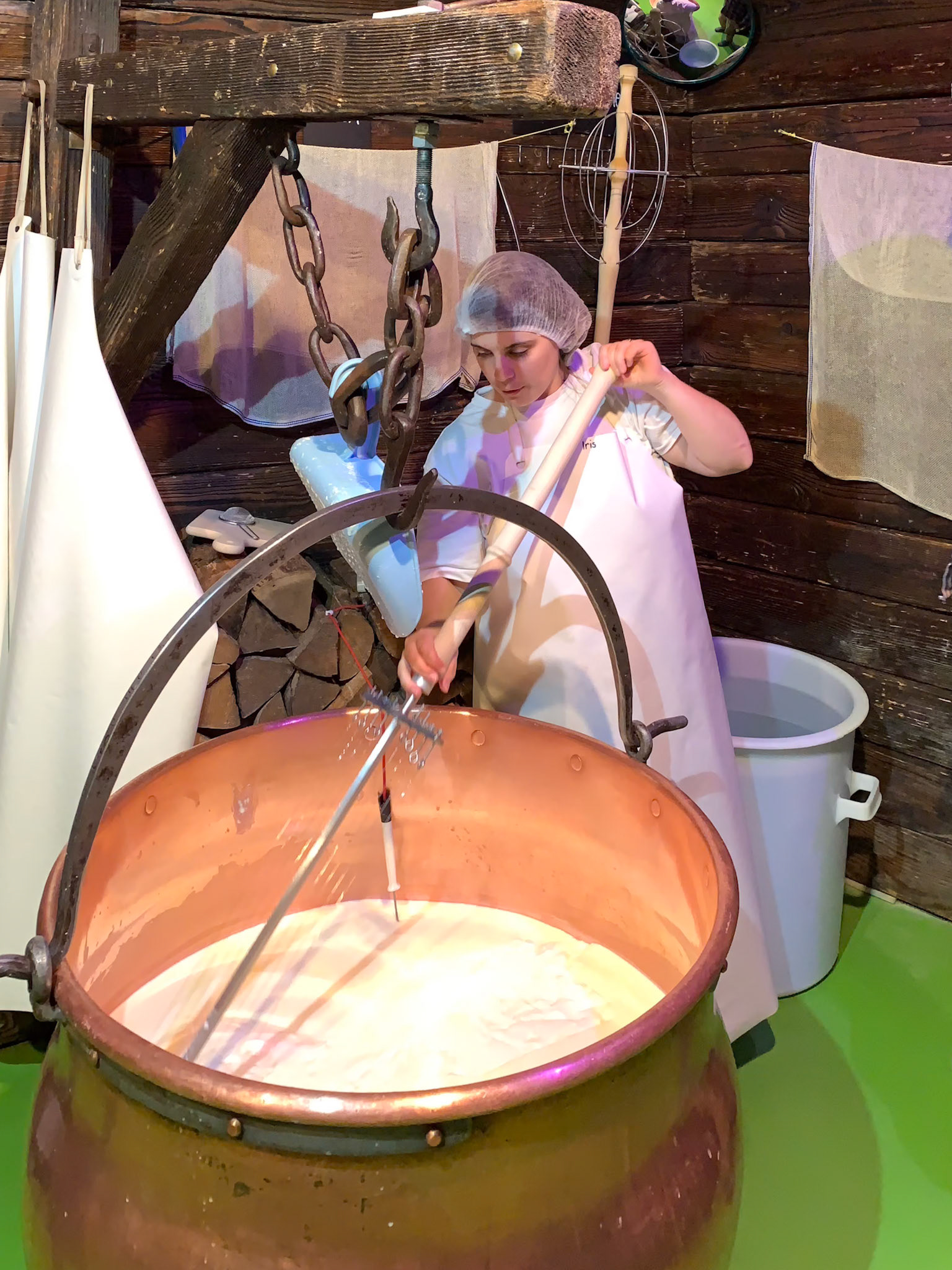 Cheese factory tour.