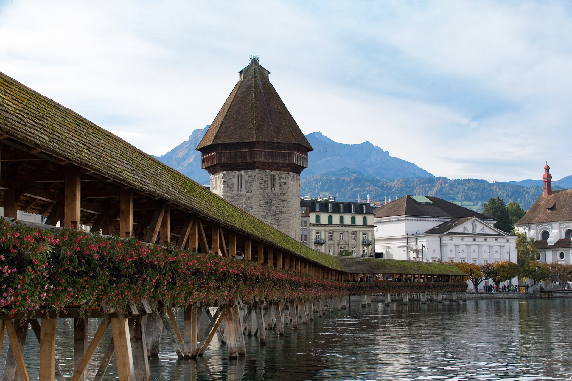 Walking around Luzerne.