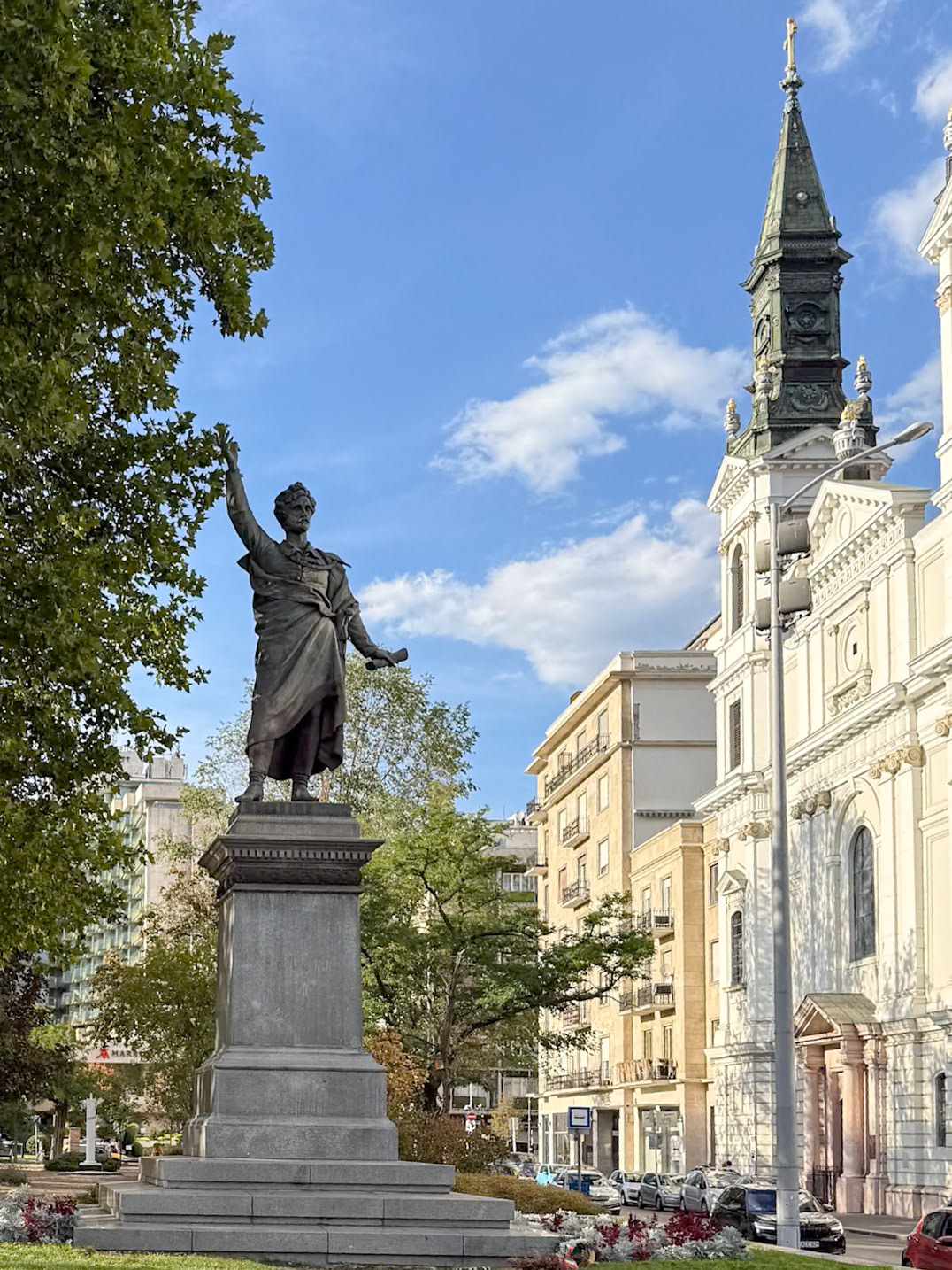 Sándor Petőfi Statue - Budapest, Hungary