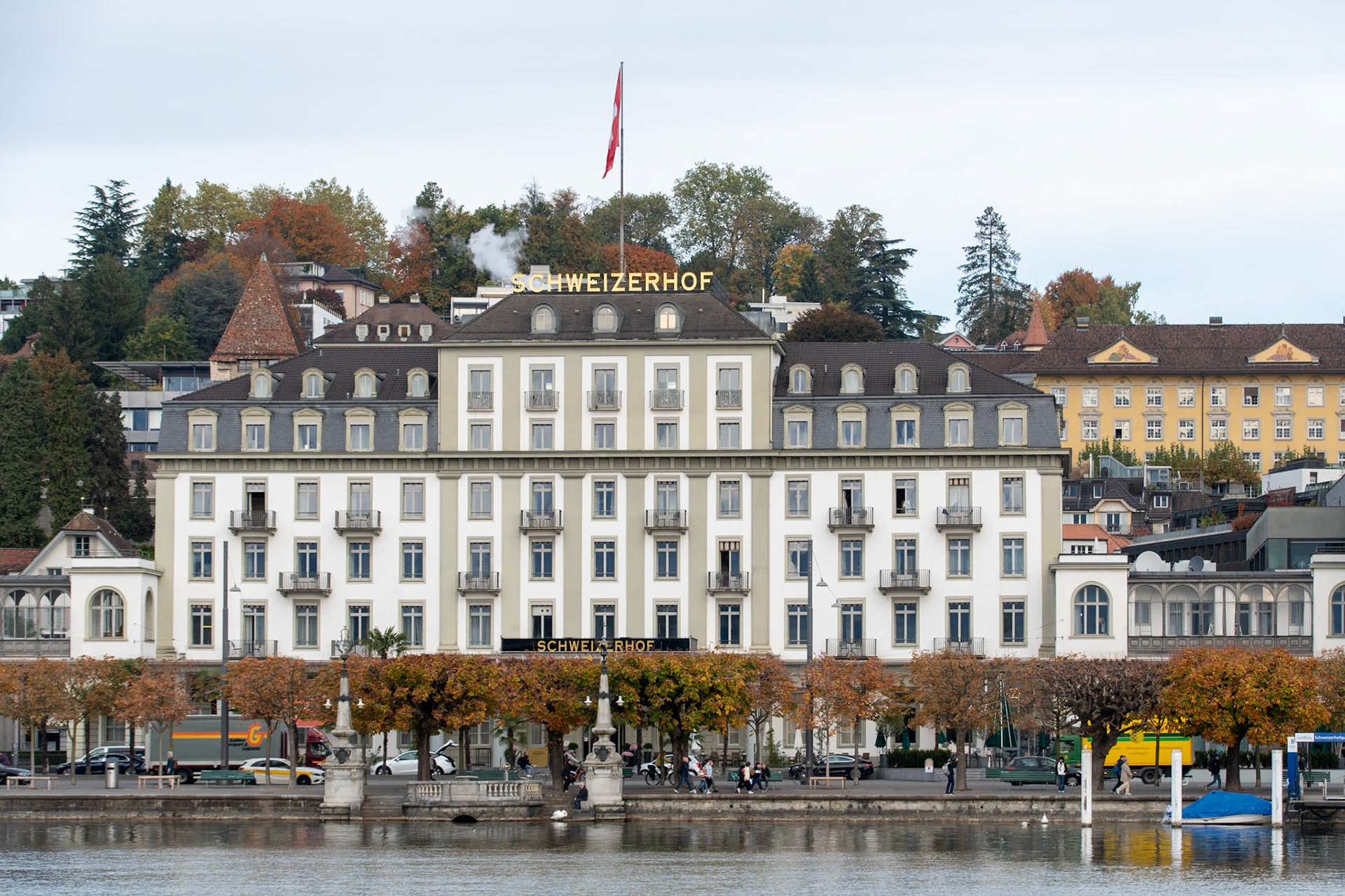 Sites along Lake Luzerne