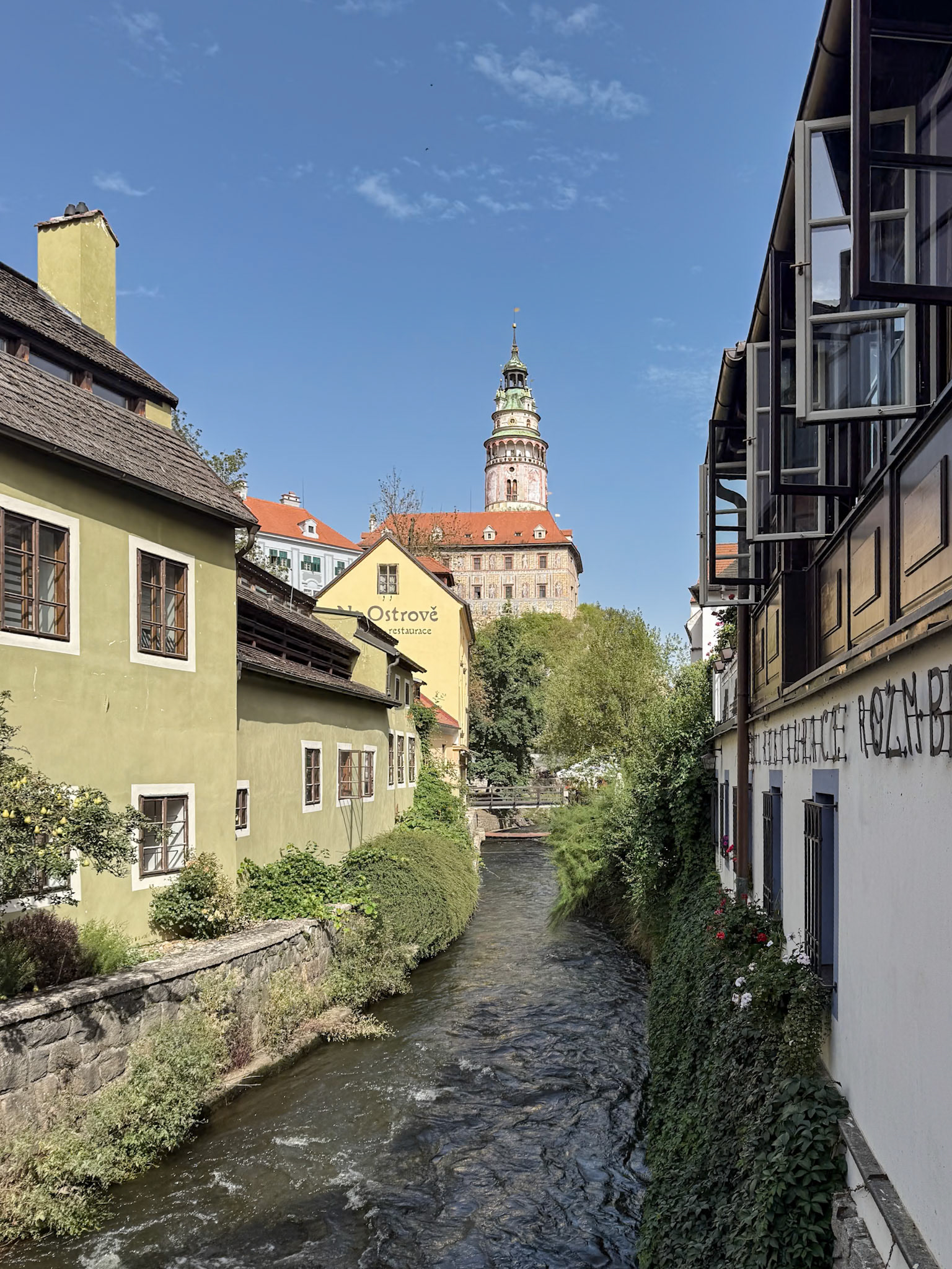 Český Krumlov Castle Tower - Český Krumlov, South Bohemian Region, Czech Republic