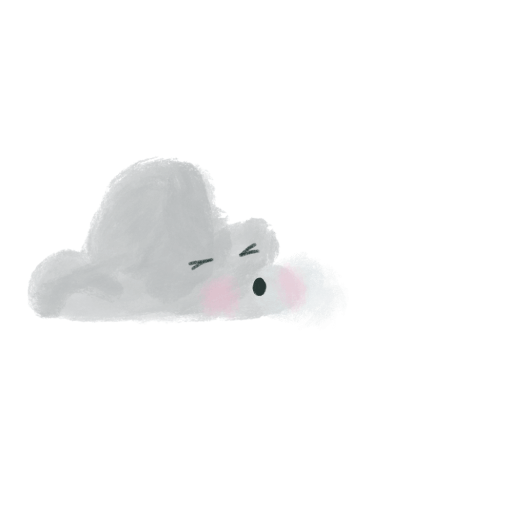 animated windy cloud