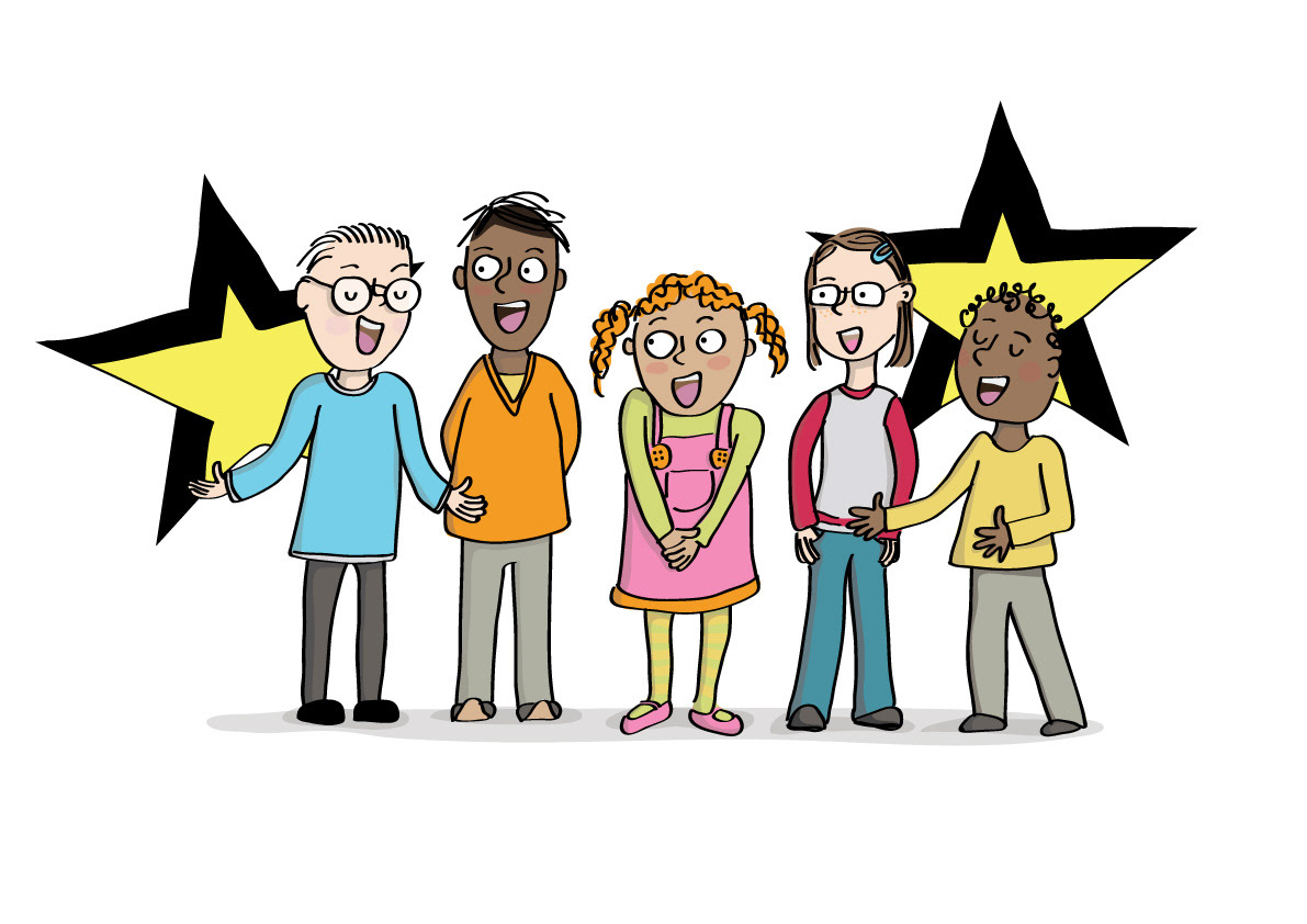 Glee club illustration