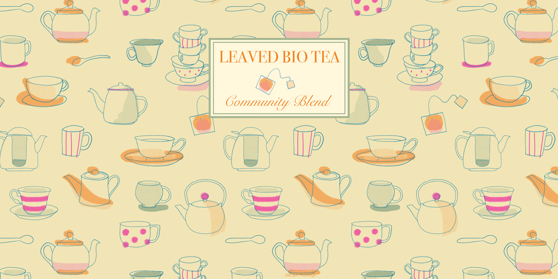 package design for a tea bag box