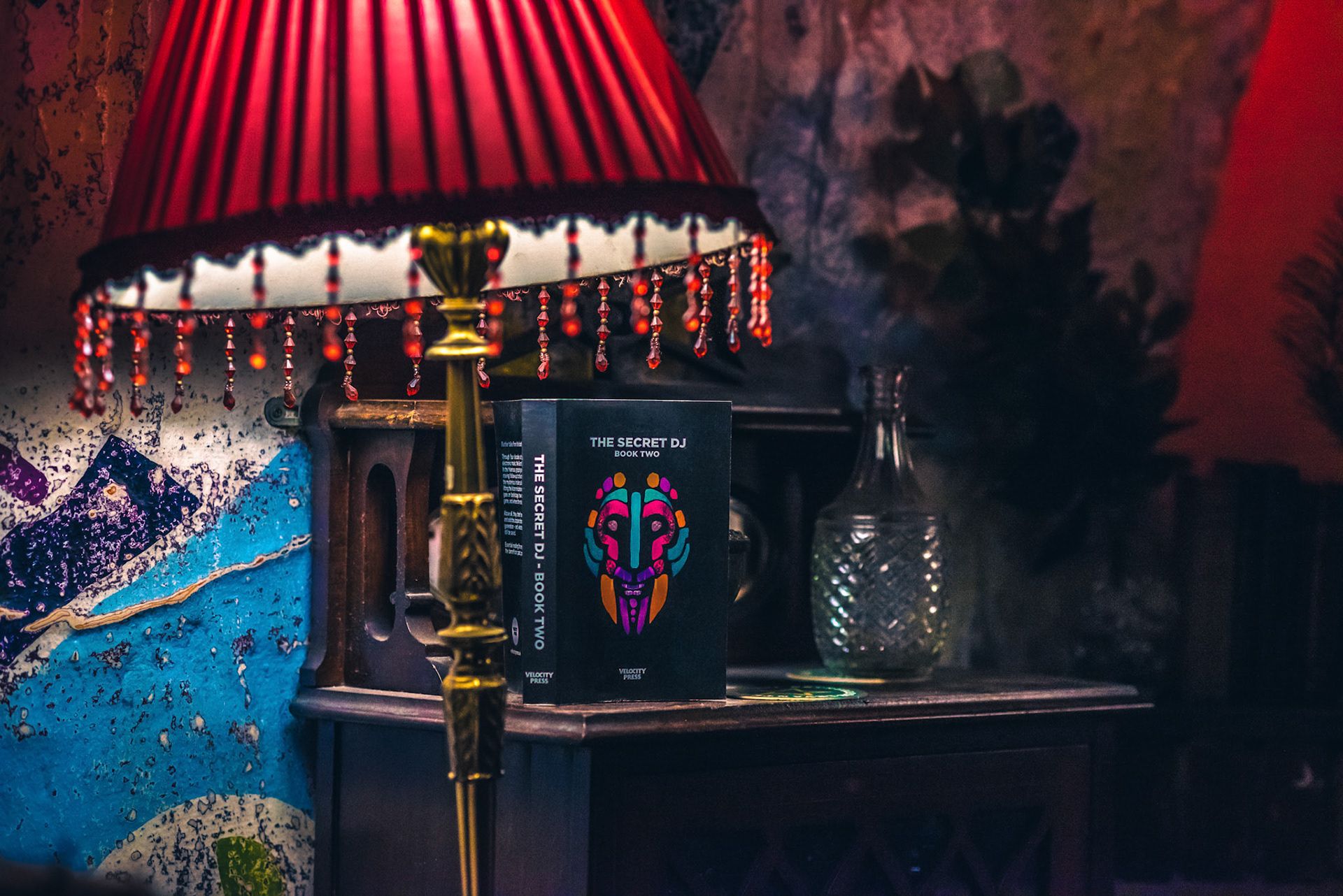 Promo party/event for the peerless Secret DJ and his ongoing series of books