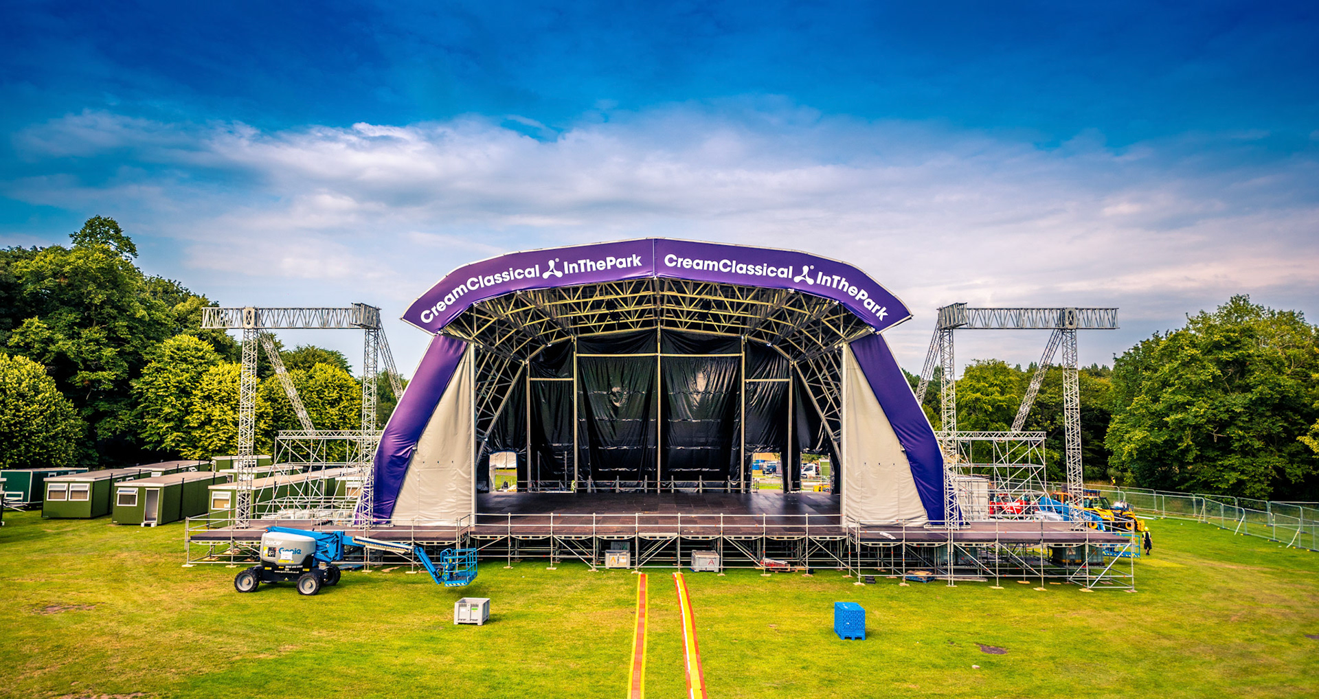 Shoot for stage company for Cream Classical In The Park