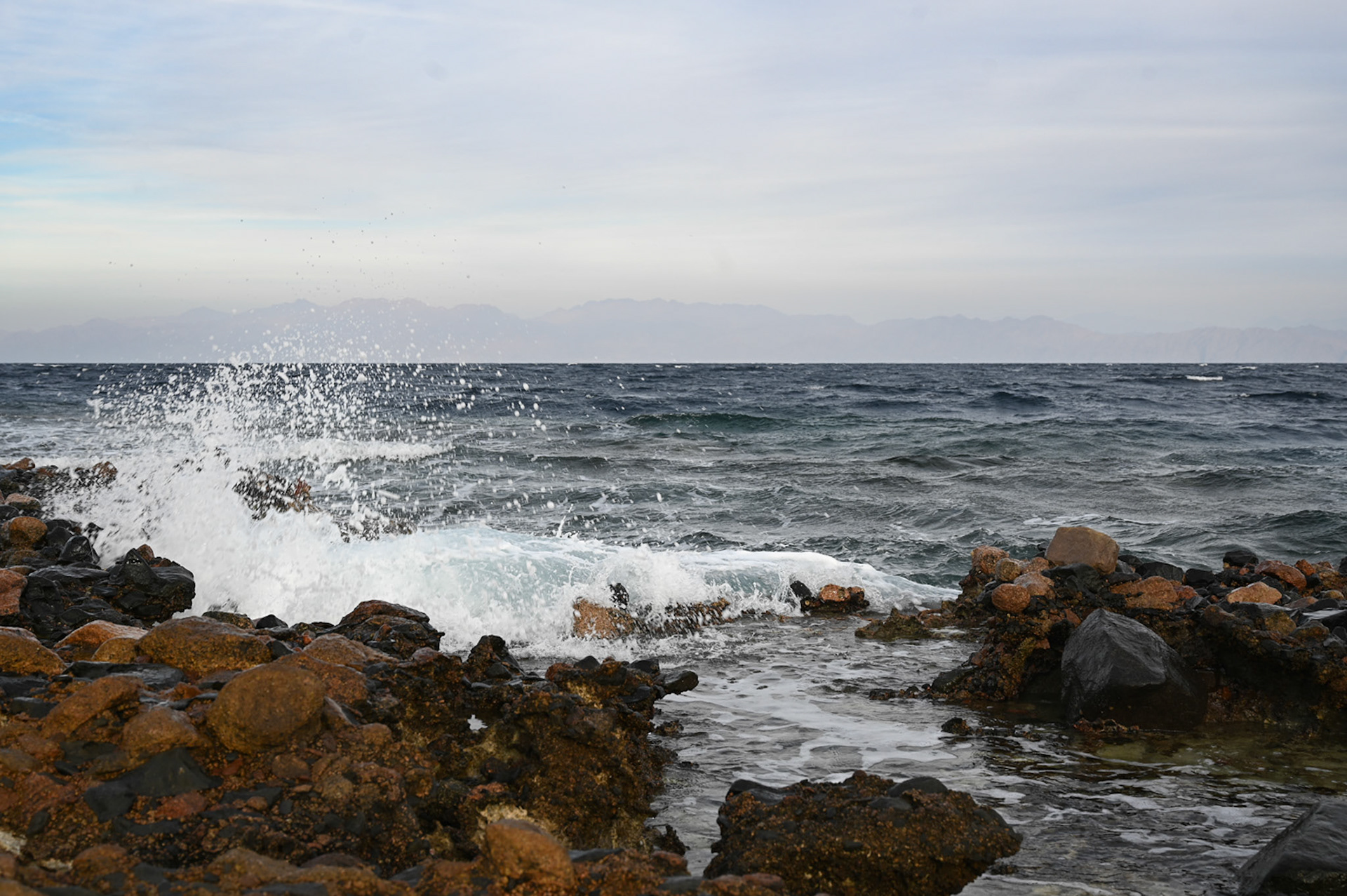 Waves Crashing II, South Sinai, Egypt, 2024