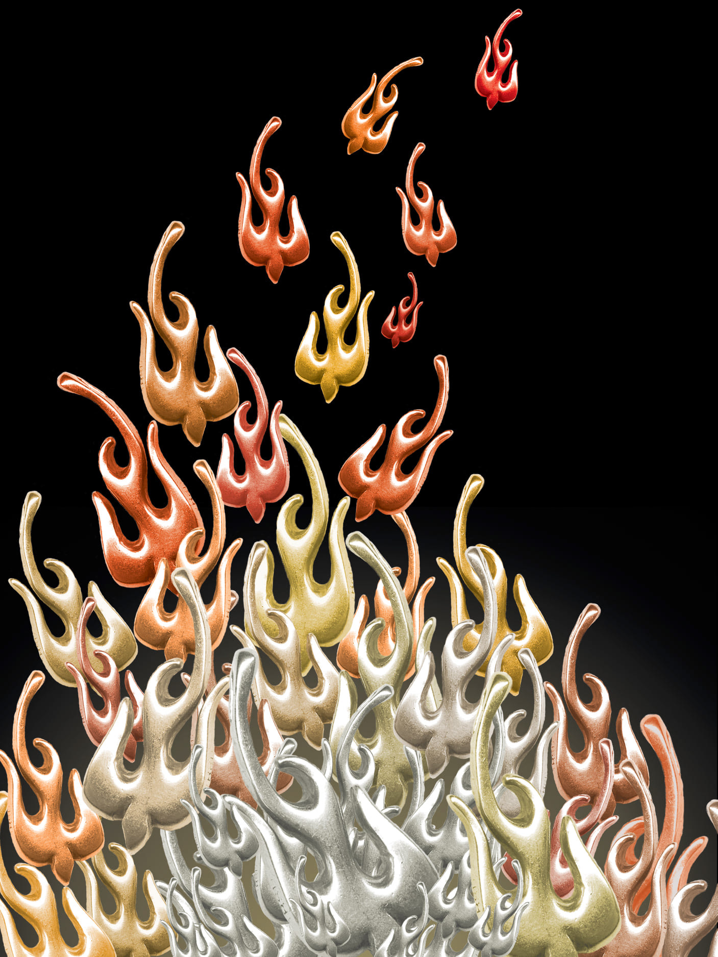 Image made from scanned pendant