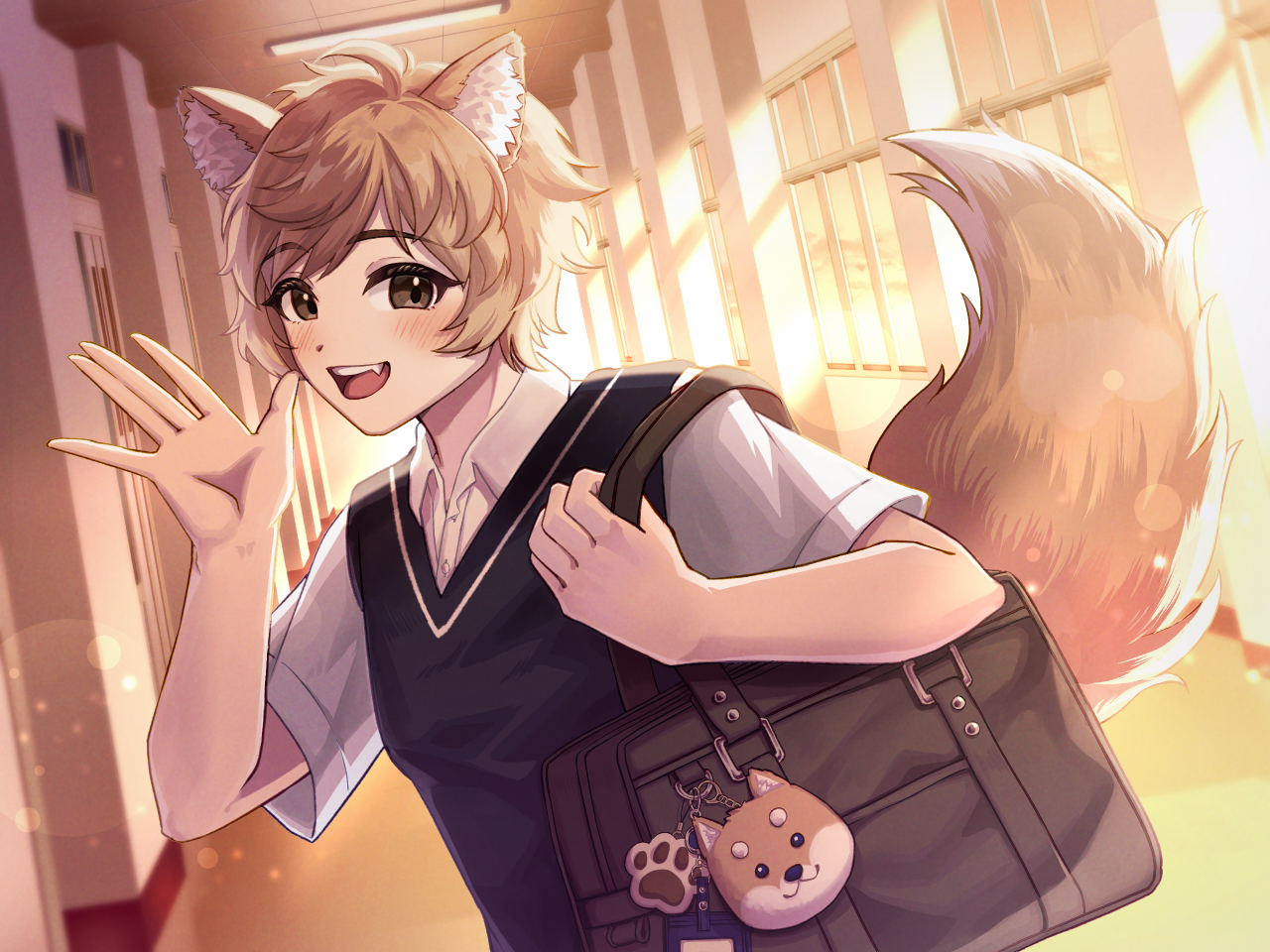 犬神柴様 ボイスシチュエーション用イラスト