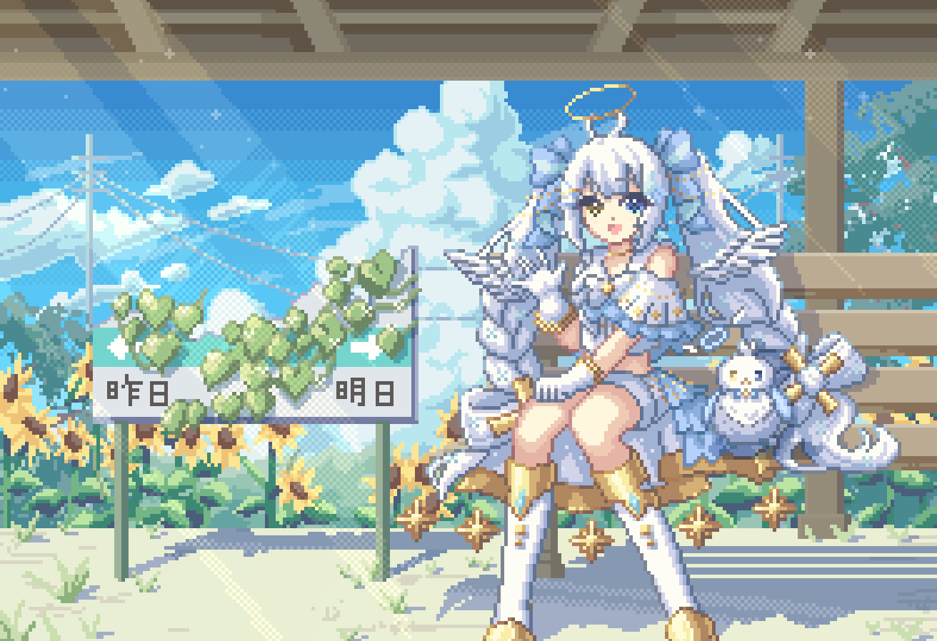 天鞠ましゅ様 グッズ用ドット絵