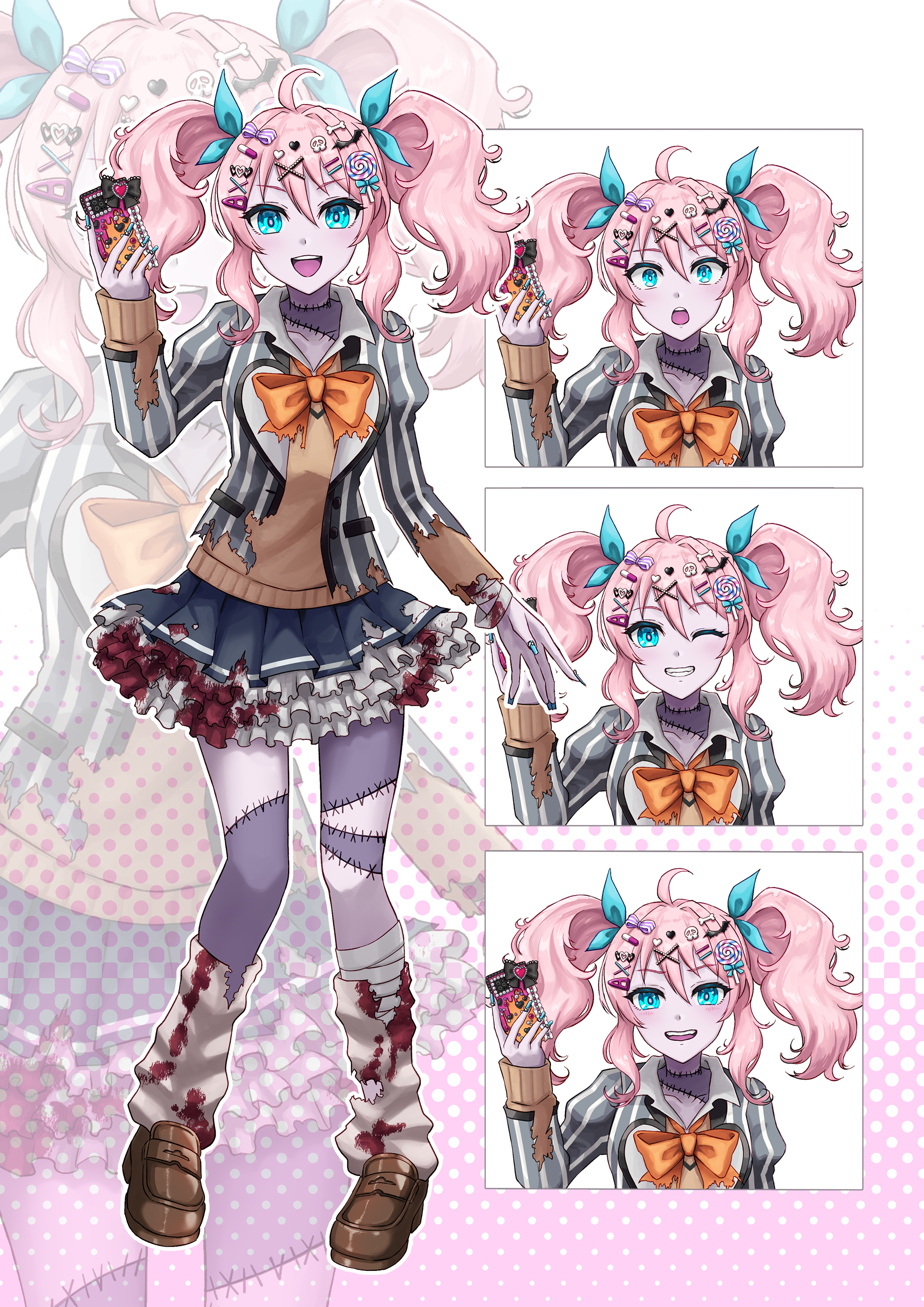 五月女サラ様 ハロウィン用IRIAM立ち絵