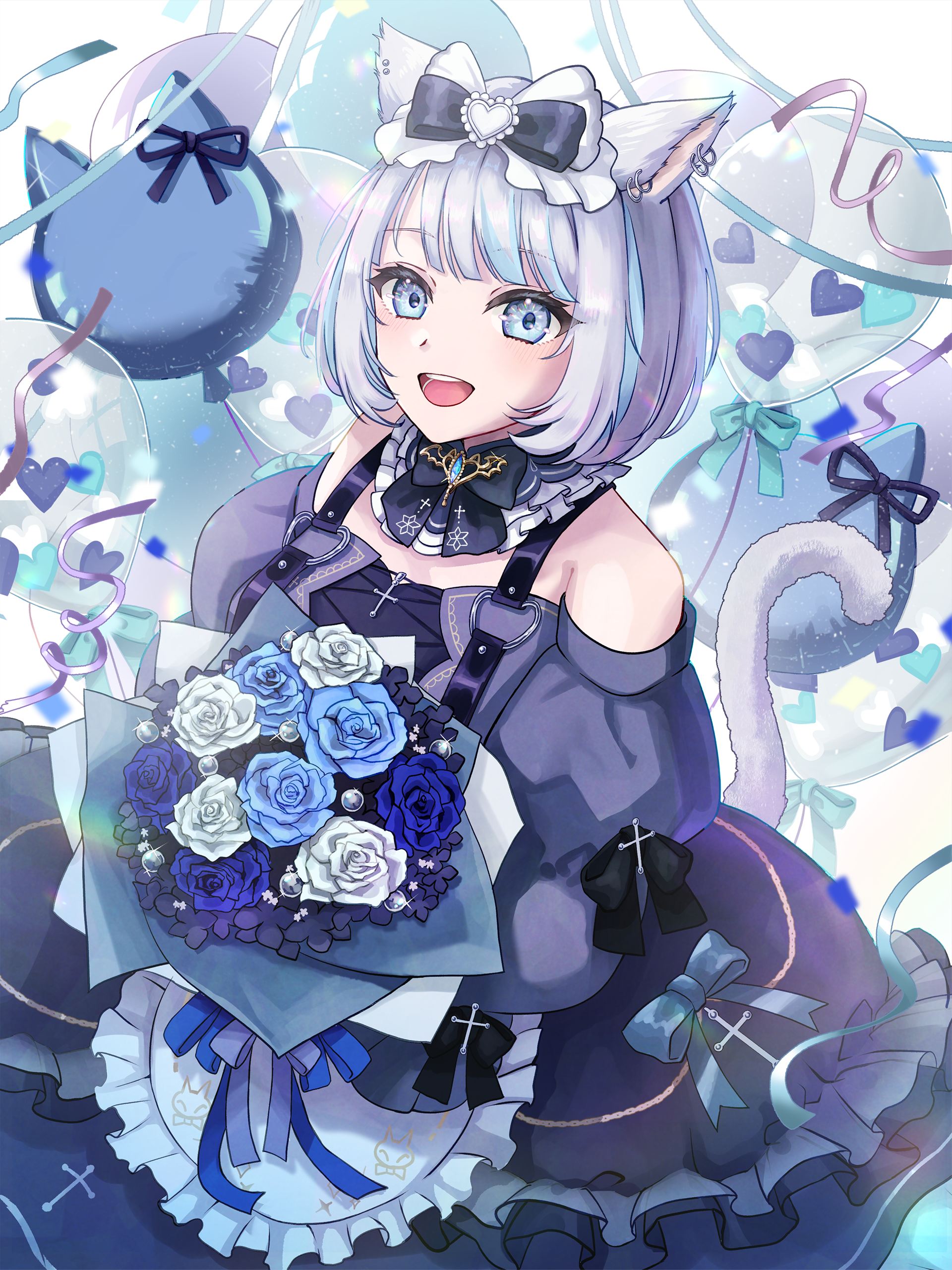 猫葉ゆの様 お誕生日イラスト