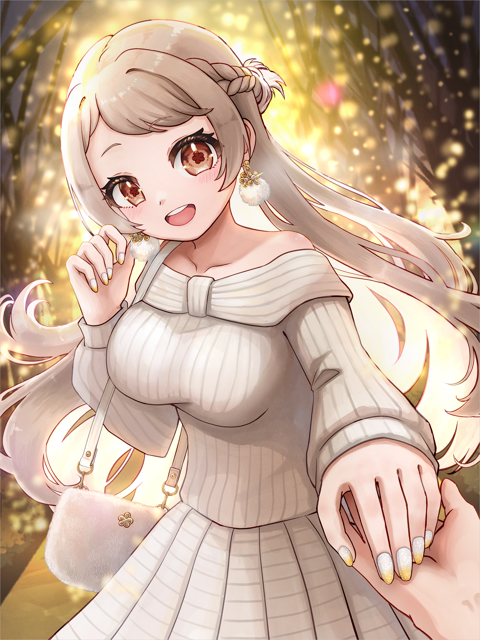 百百千もち様 デートシチュエーションイラスト