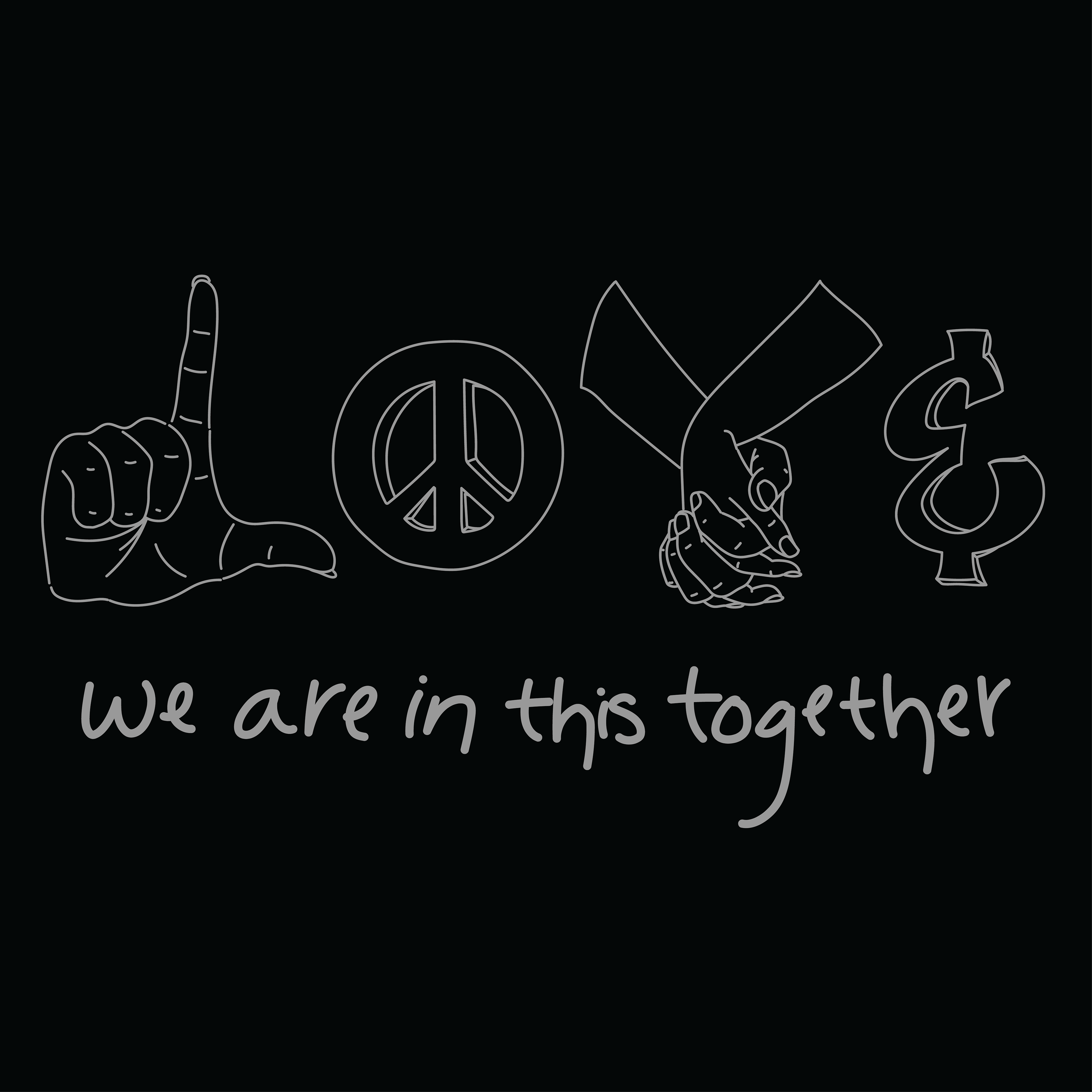 T-shirt design (screenprint)