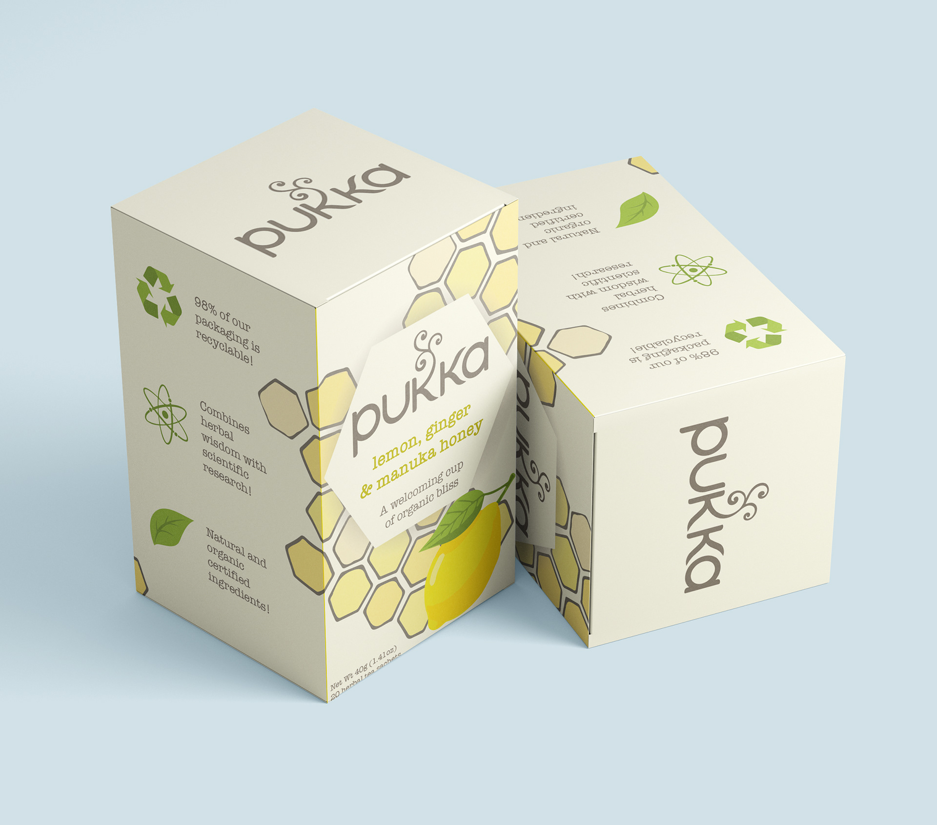 Lemon & Ginger - Mockup