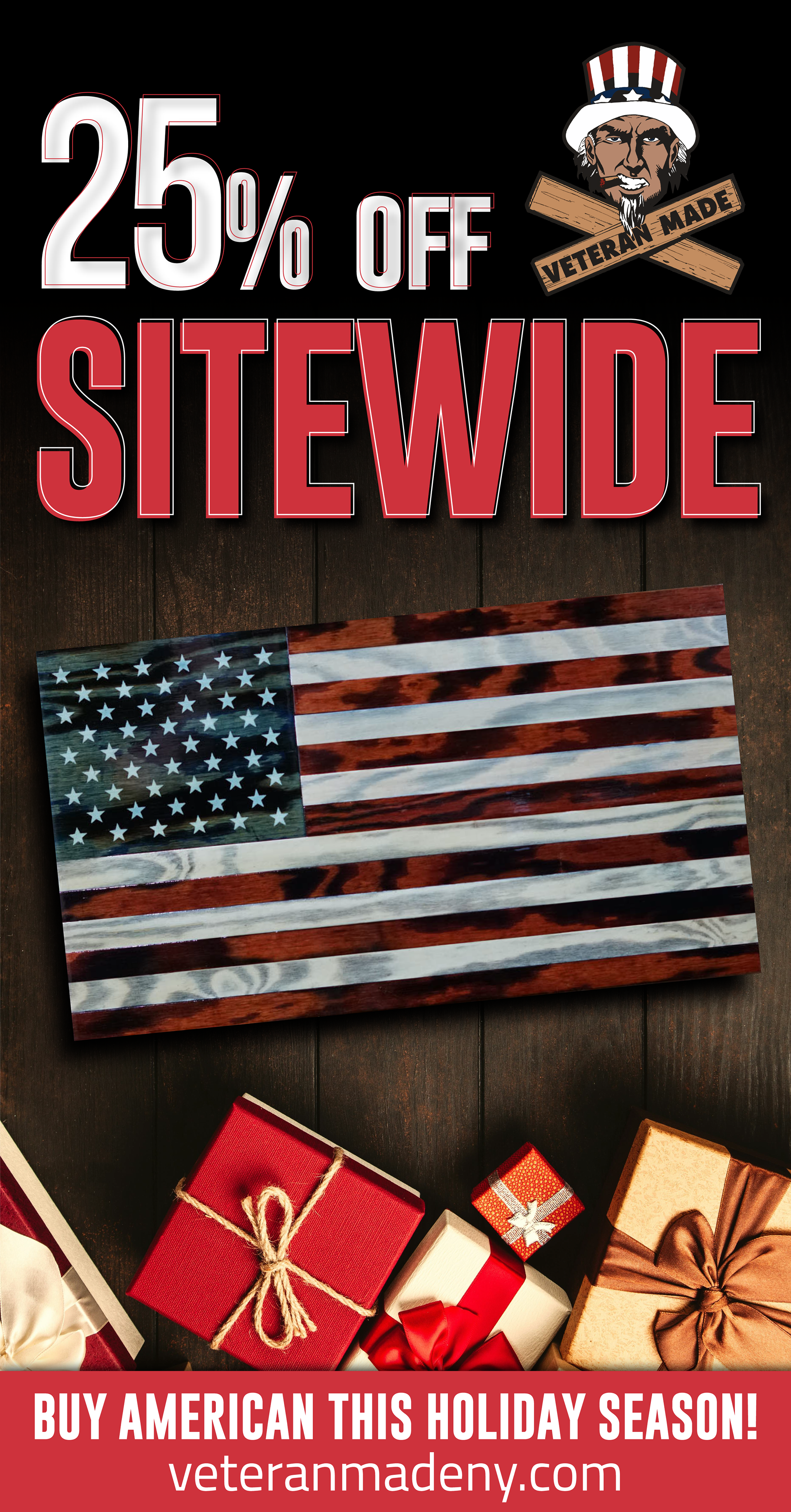 Veteran Made Woodworks - Holiday Ad