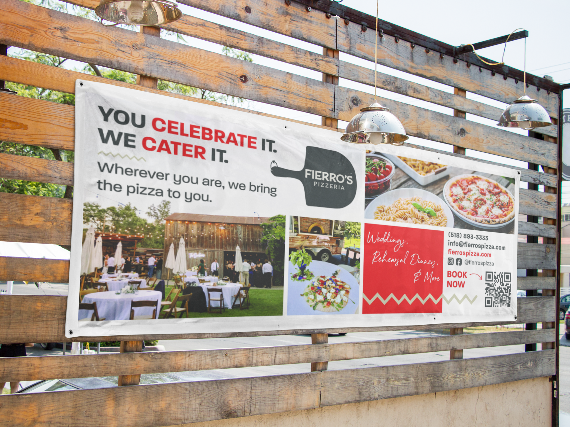 Fierro's Woo-Fired Pizza - Banner