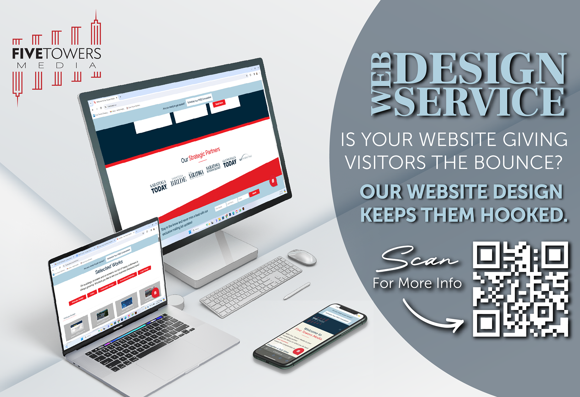 Five Towers Media Ad - Adobe Photoshop