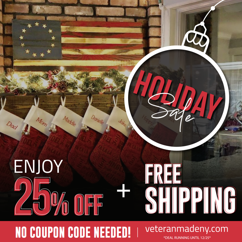 Veteran Made Woodworks Ad - Adobe Illustrator