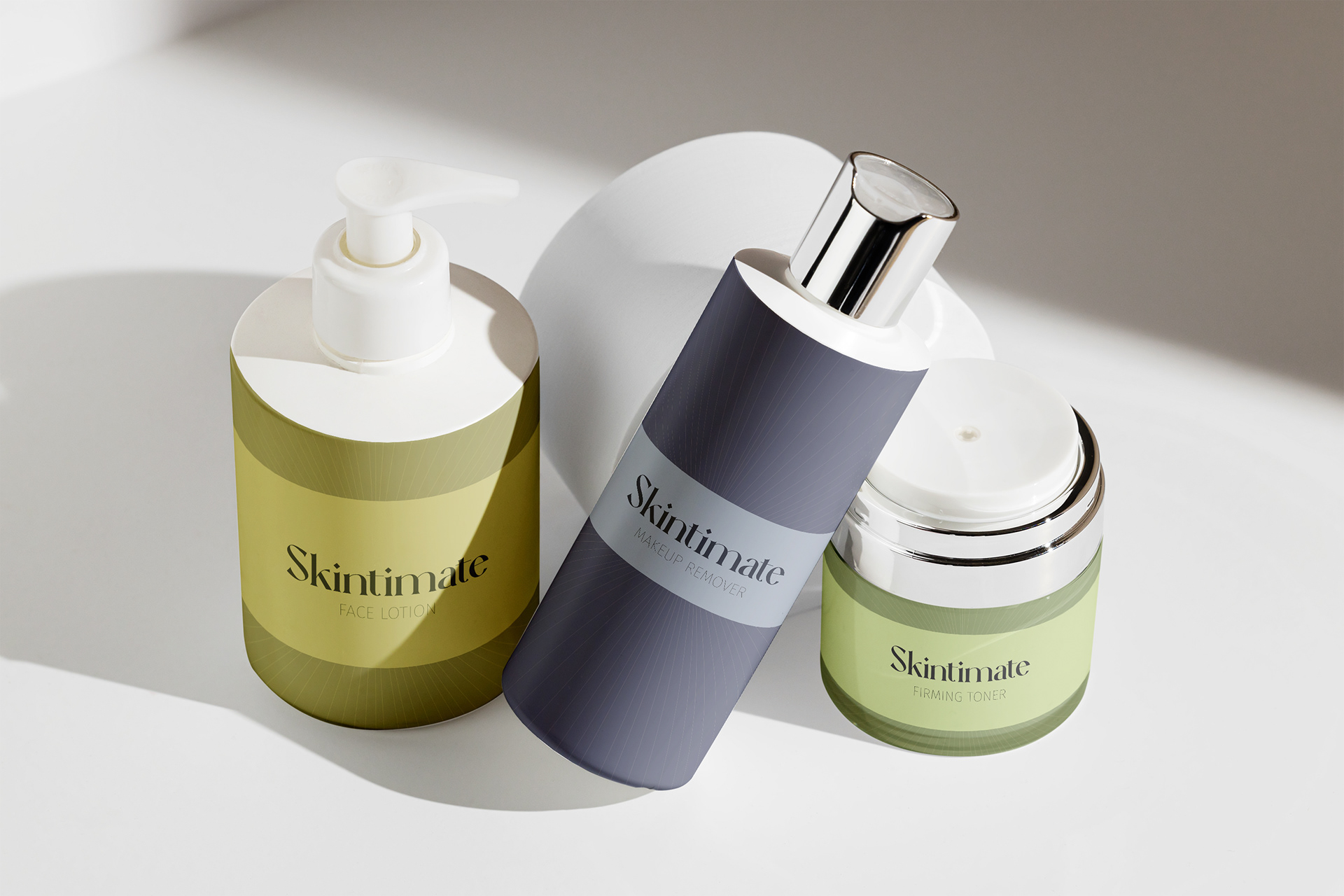 Skintimate Skin Care Rebrand - Adobe Photoshop