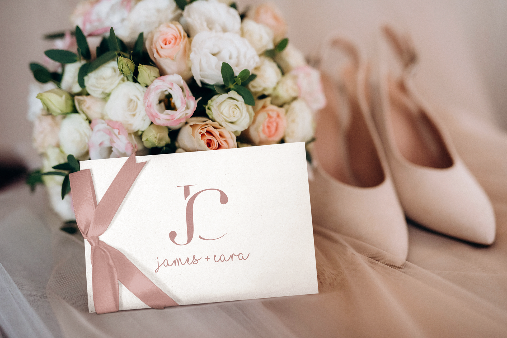 James + Cara Wedding Logo - 1