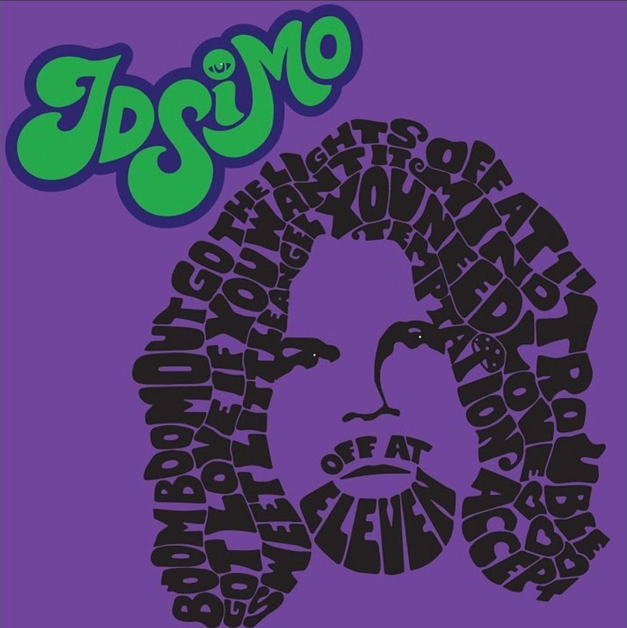 JD Simo Album Cover - Typography