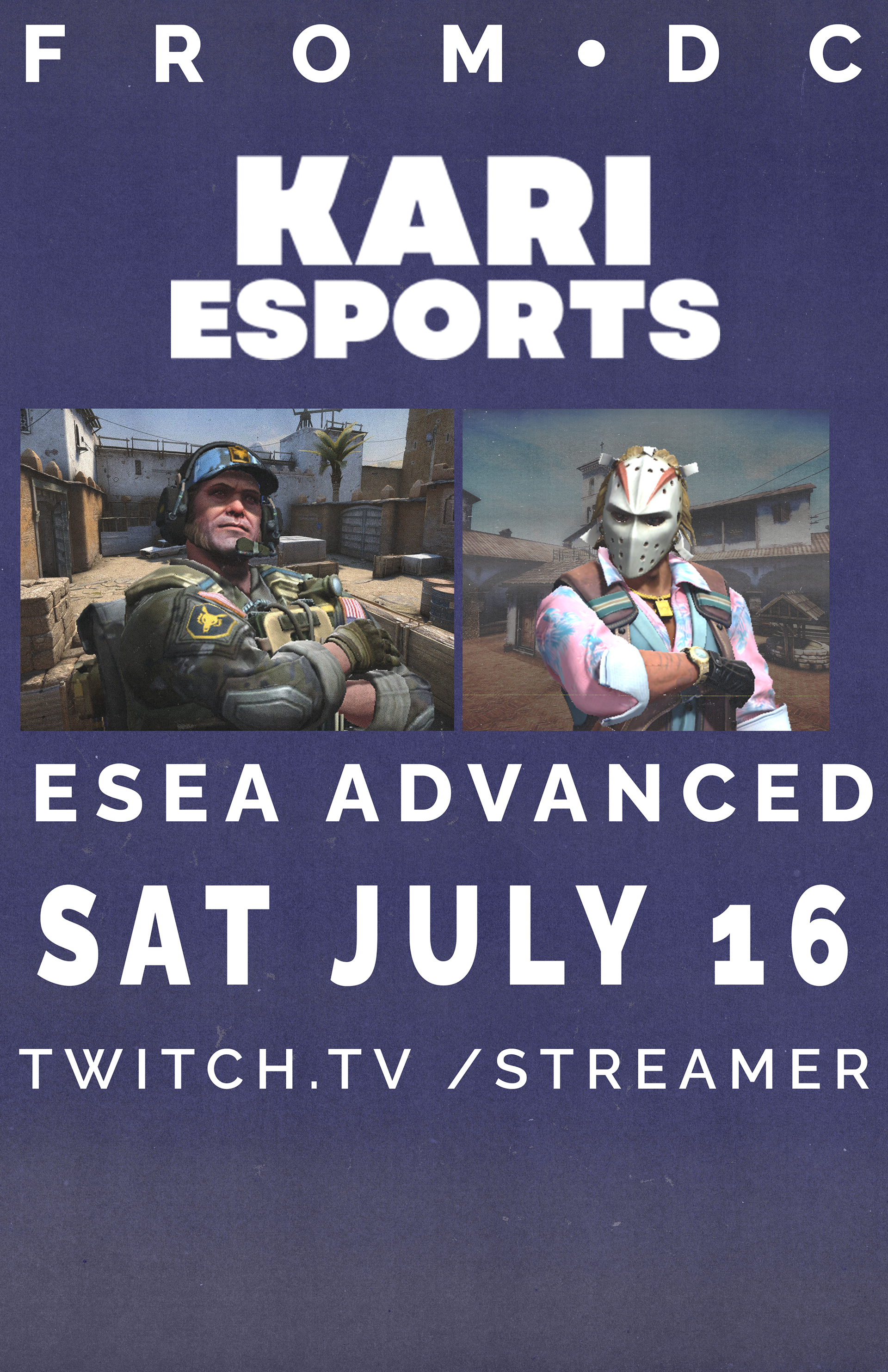 Match Poster for Kari Esports