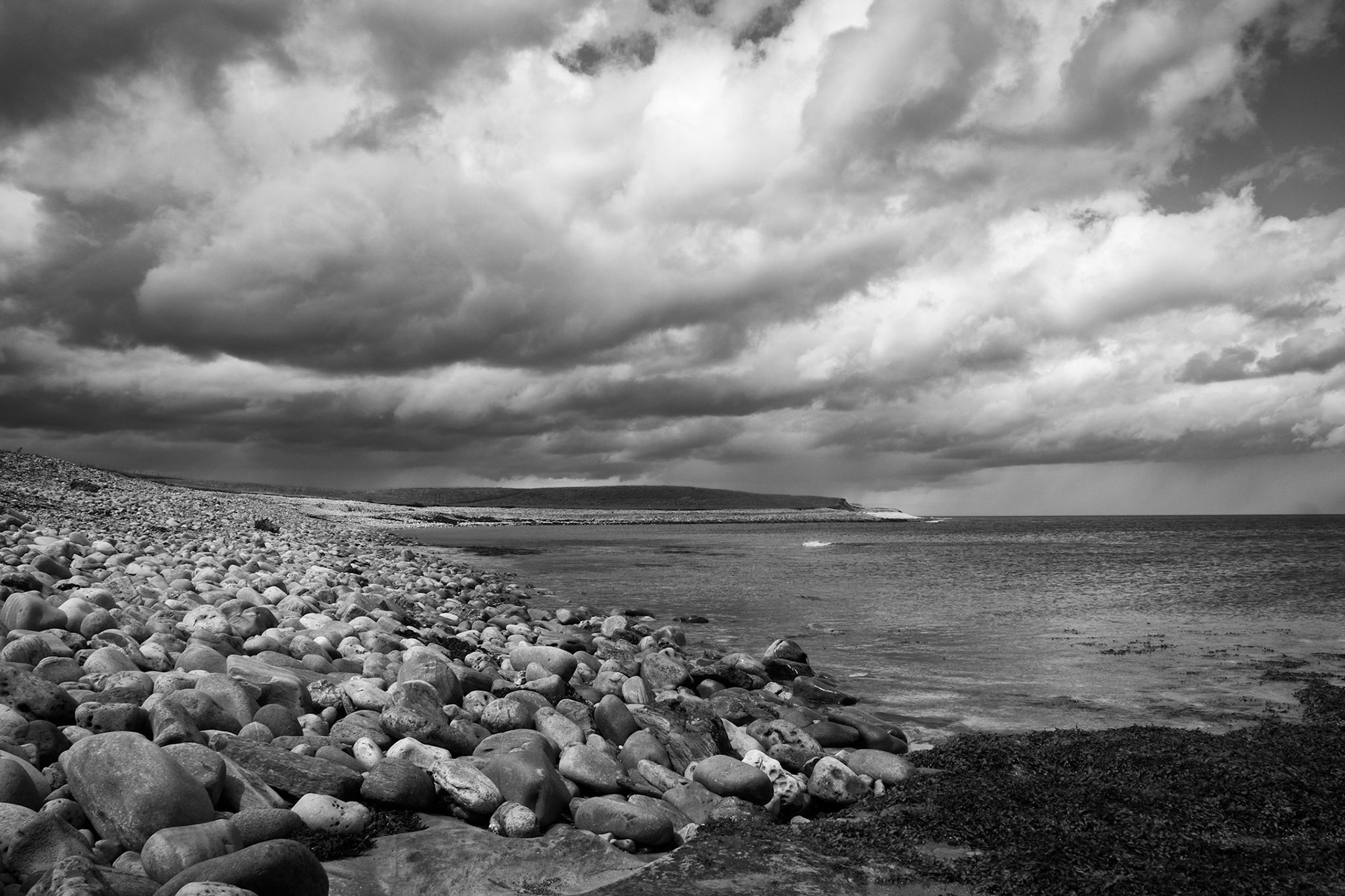 Approaching storm, Lindisfarne