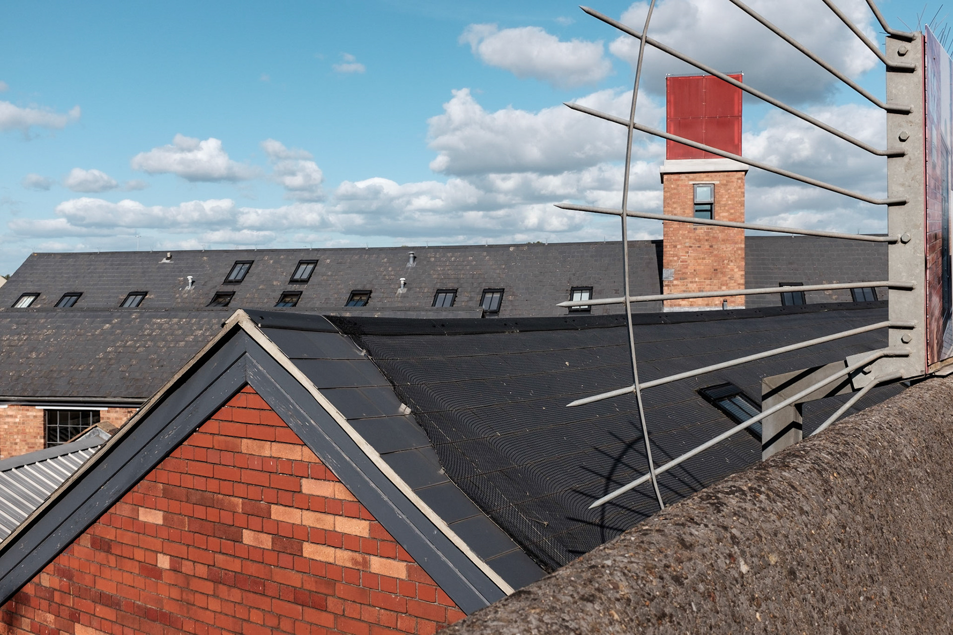 Roofs and fence, Bristol