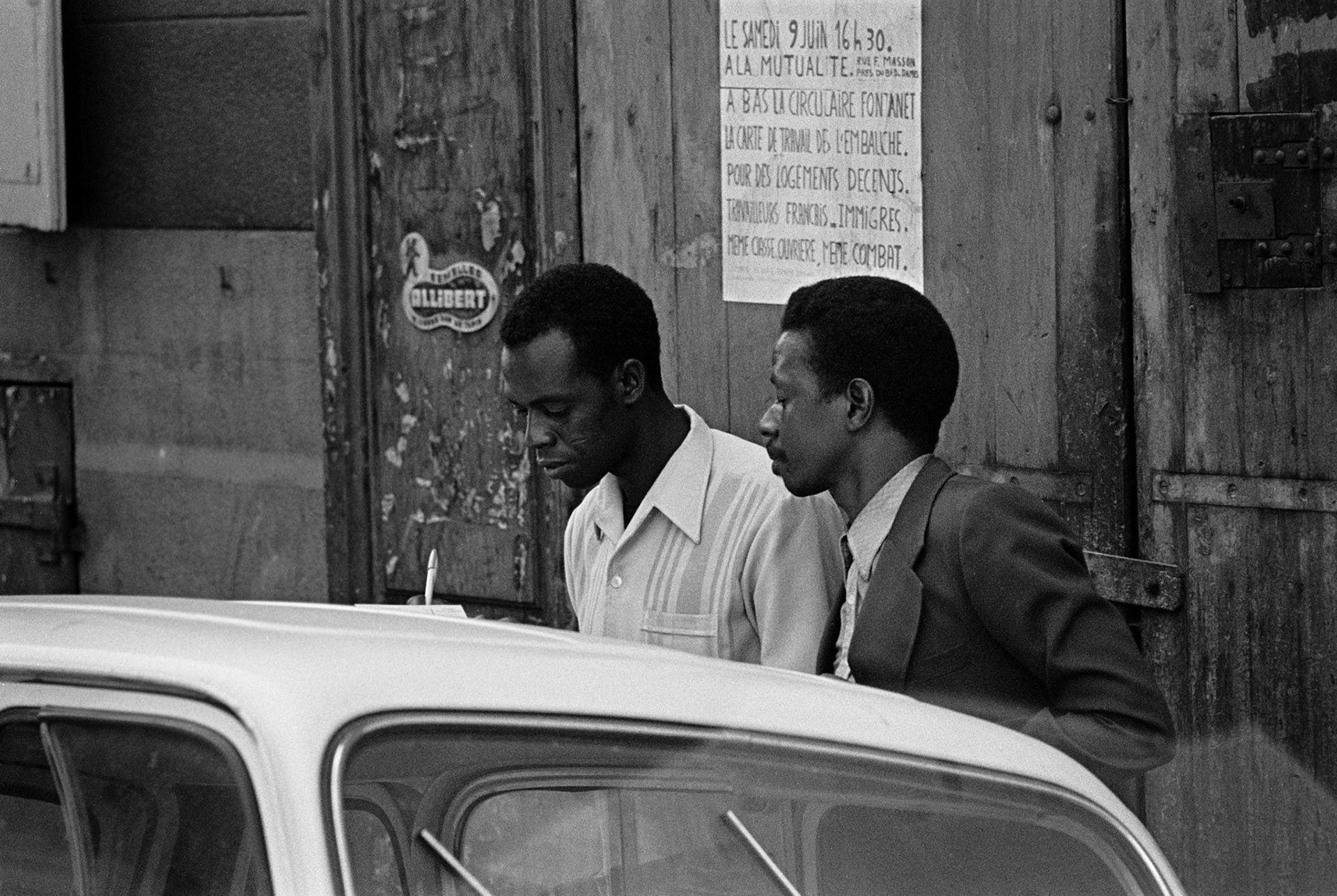 Même classe ouvrière, même combat.  Marseille, 1973.