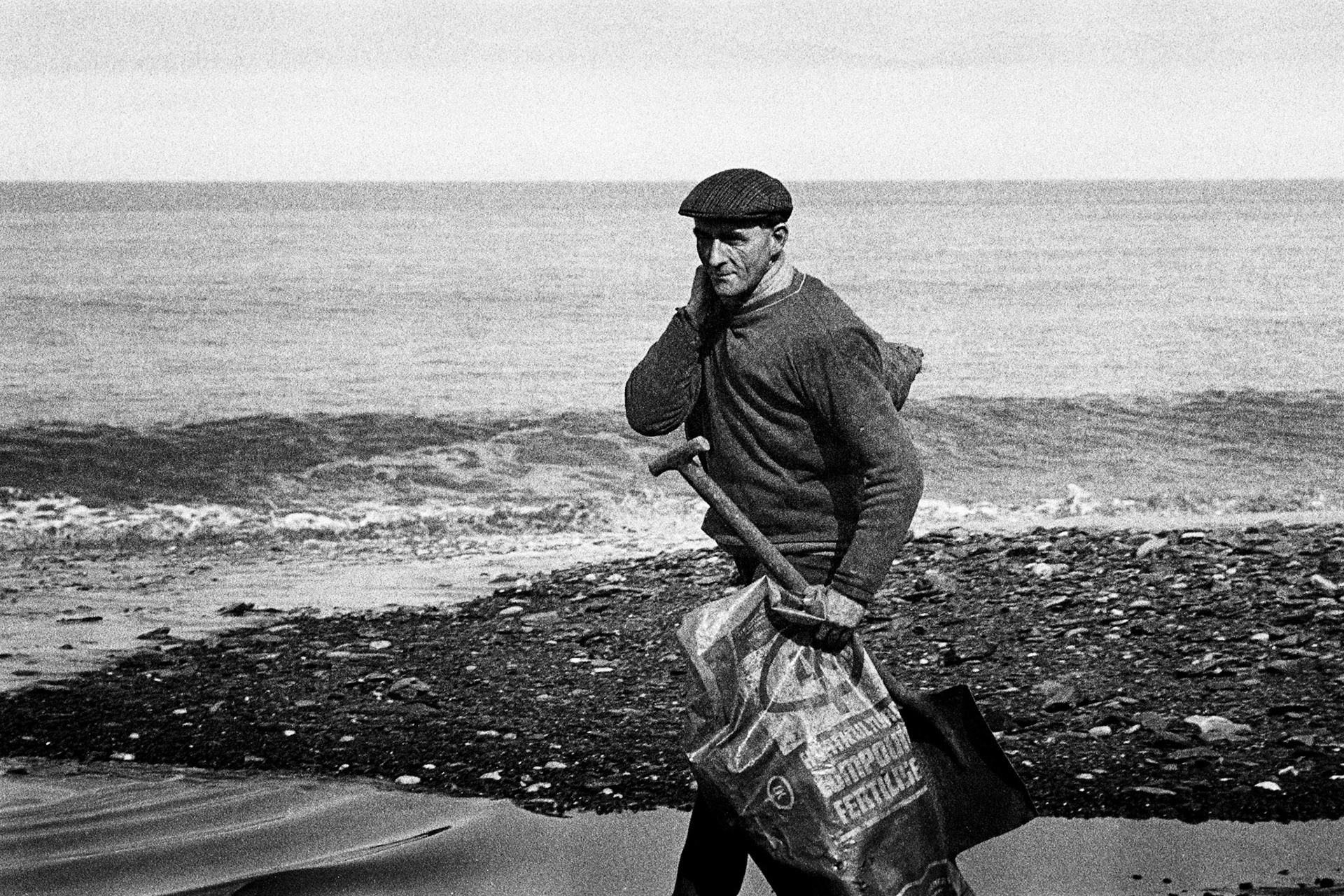 Blackhall Colliery Beach, 1973.