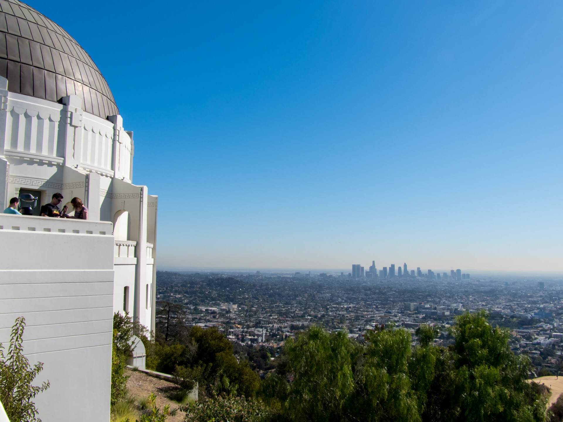 Downtown L.A. from Griffith Observatory (USA)