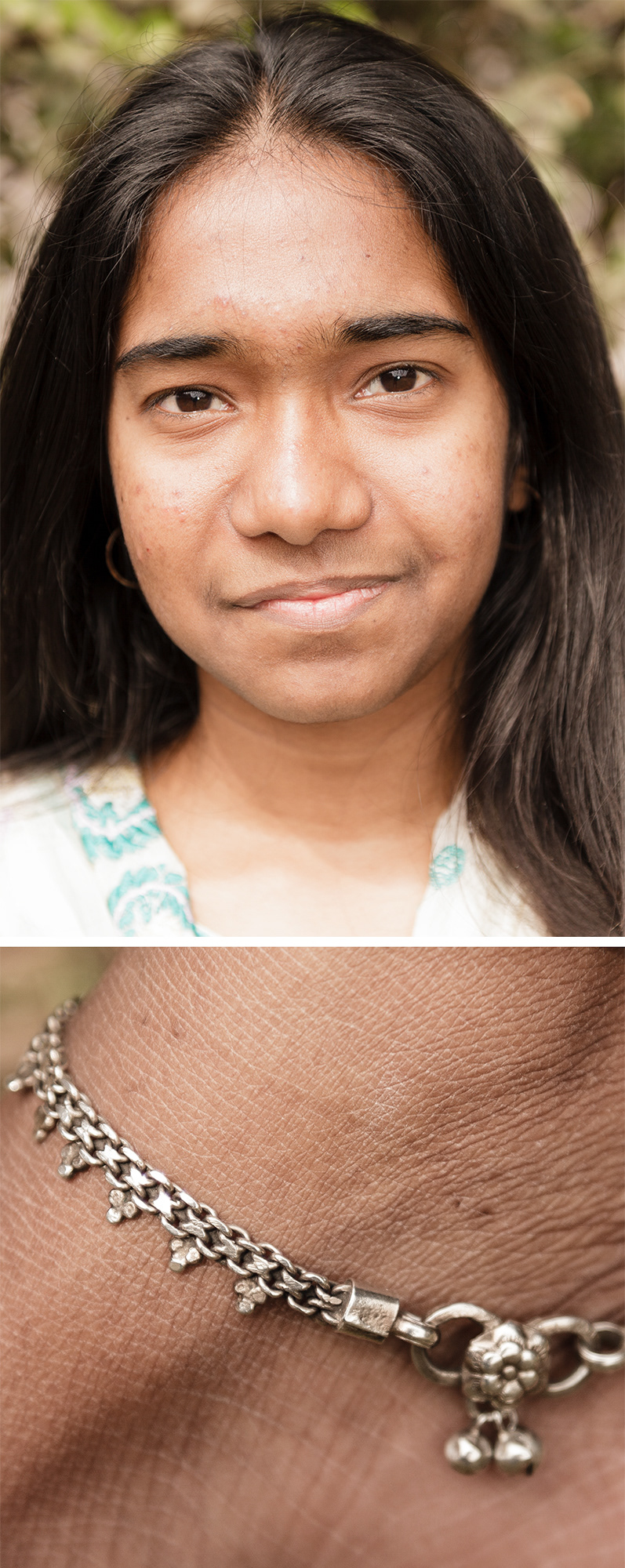 Name: Quin Age: 19 "My mother bought it for me so it is very special to me. I wear it everywhere."