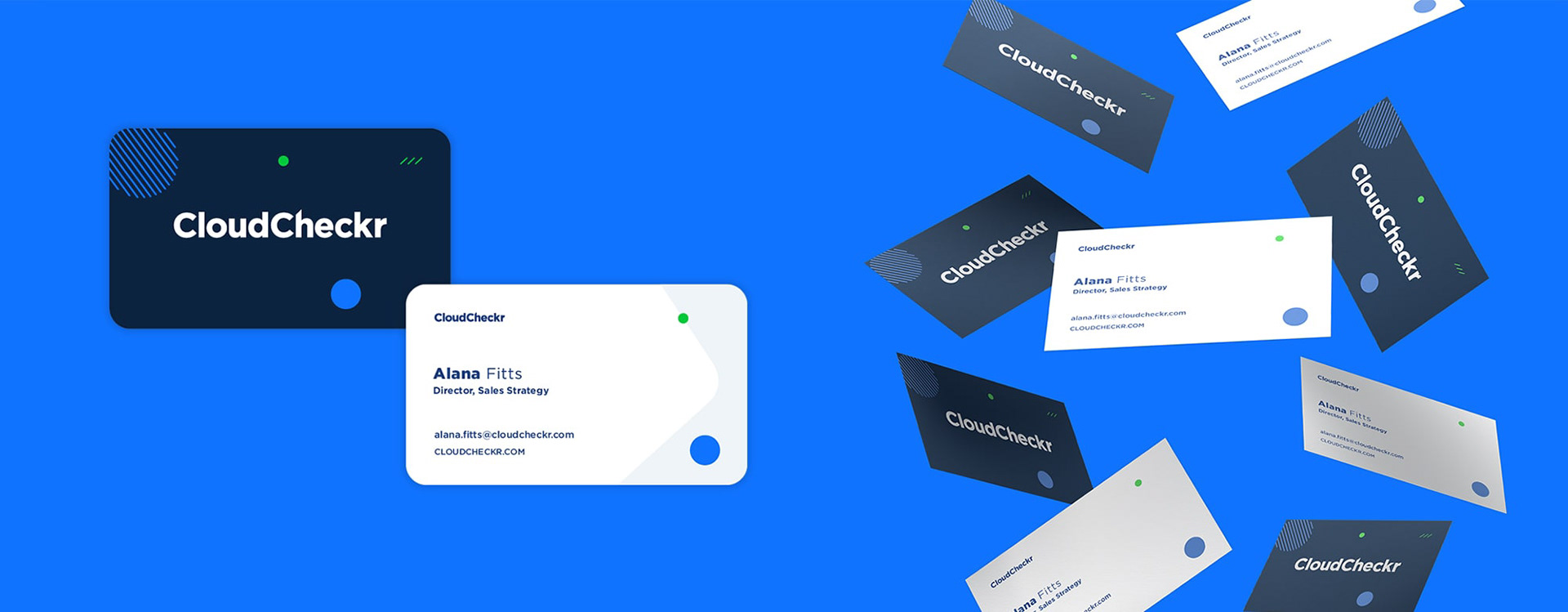 Horizontal Business Cards