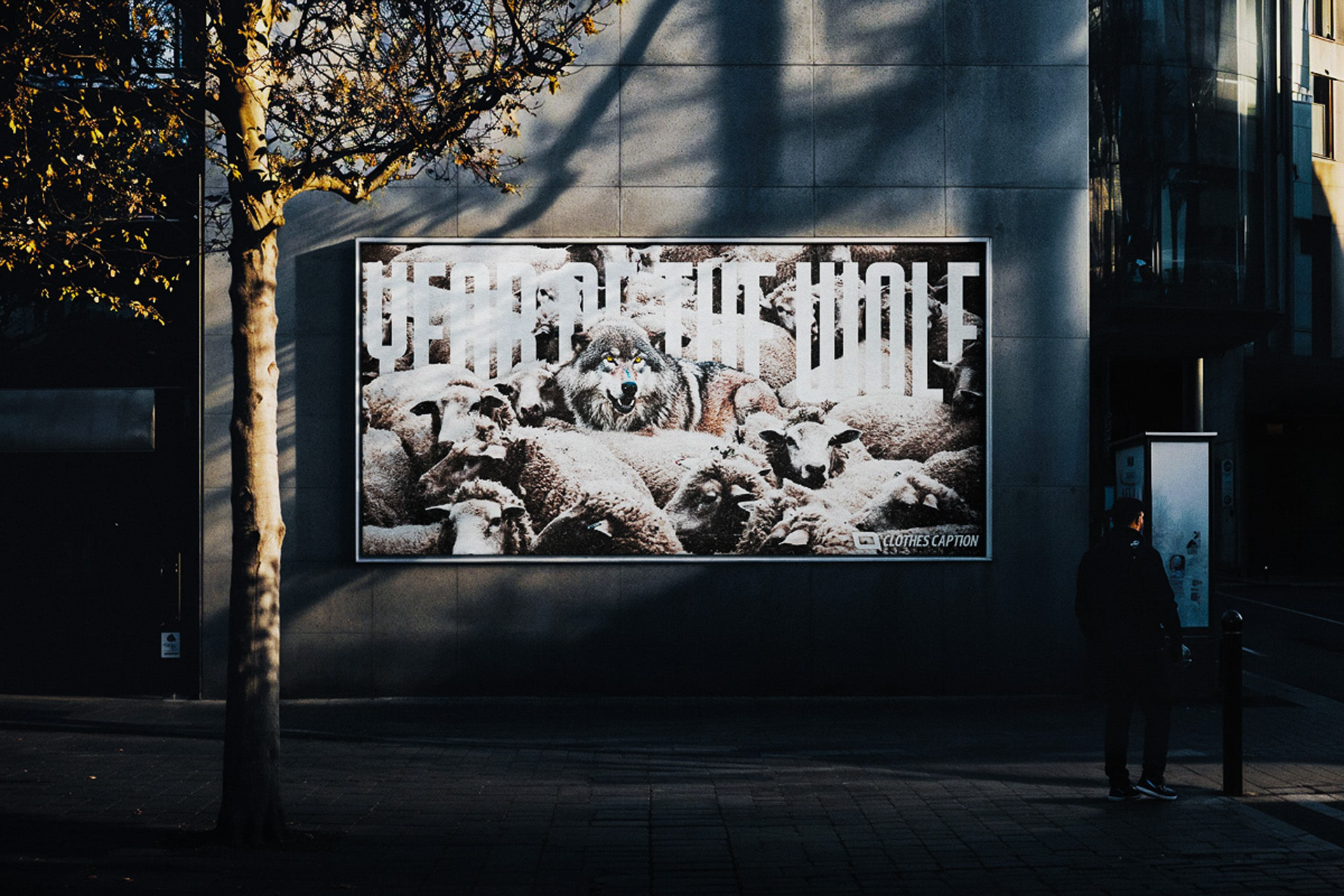 Wolf Amongst Sheep Billboard Ad