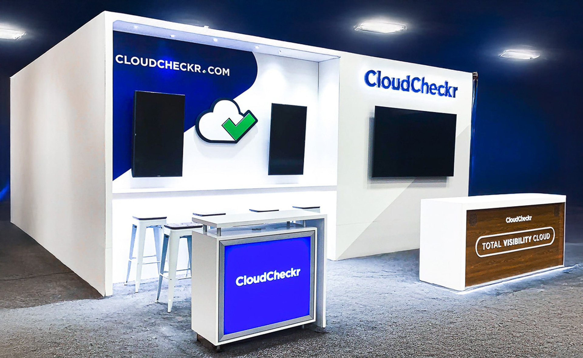 AWS re:Invent Trade Show Booth Photo, Las Vegas 2019