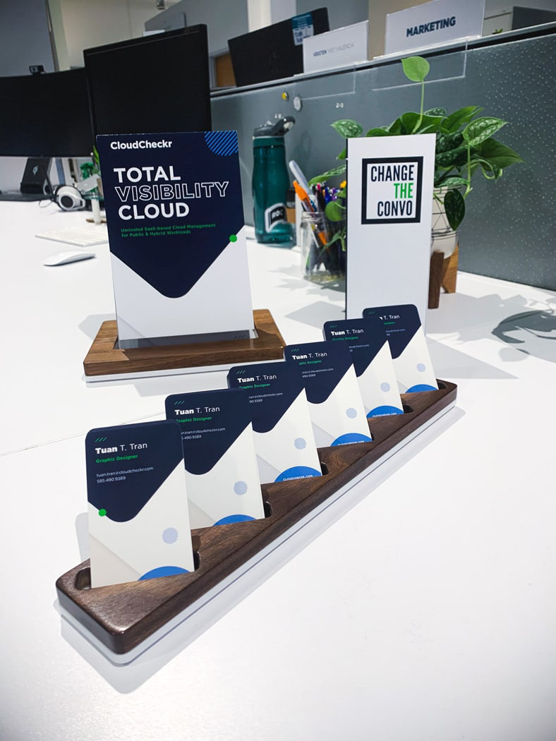 Vertical Business Cards