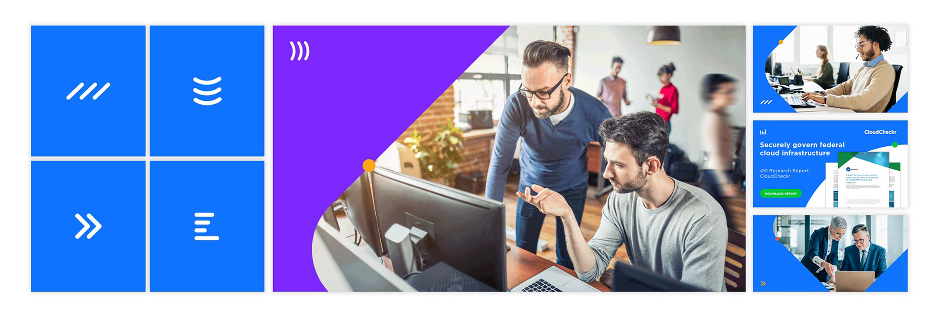 Symbols - The dash symbols are a flexible and dynamic visual elements that are used to visually connect sections of content. These should be used sparingly and only one symbol per application.