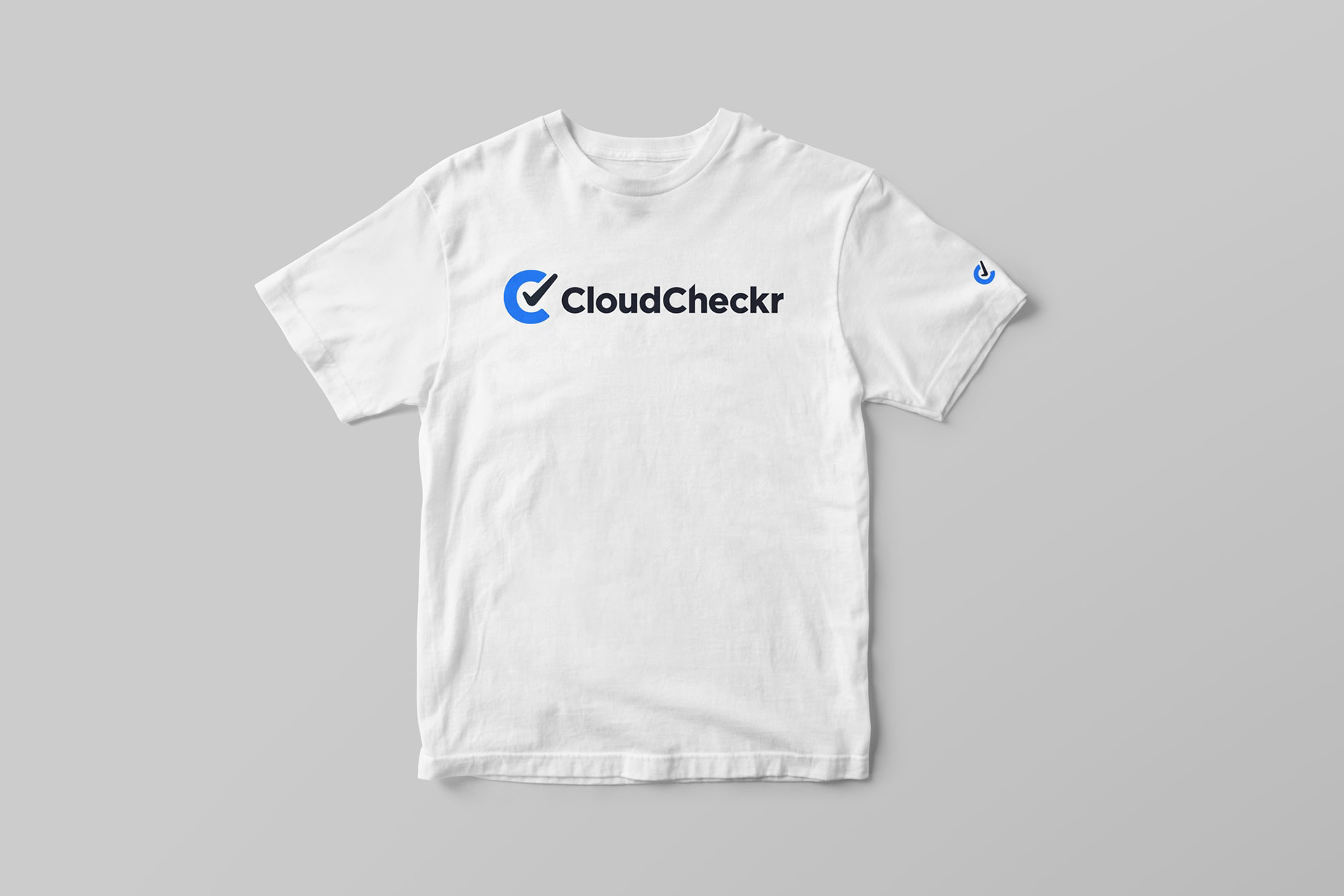 Horizontal Logo & Icon T-shirt Mockup