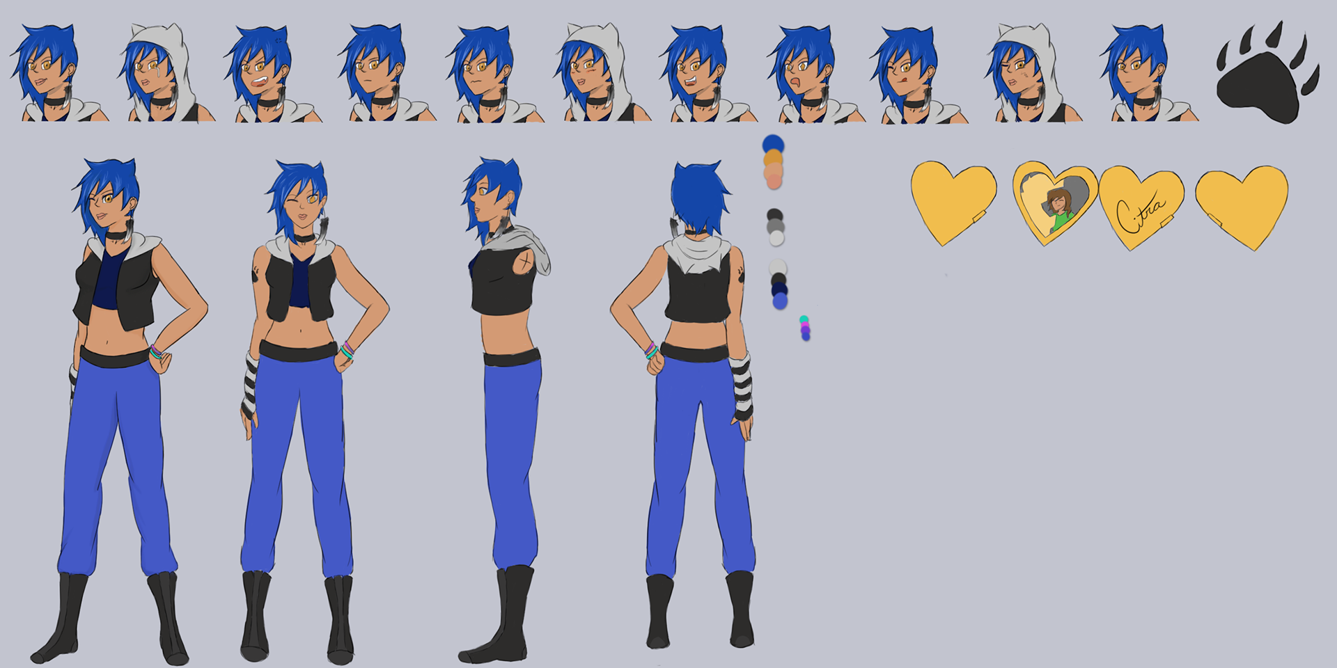 Citra Character Sheet