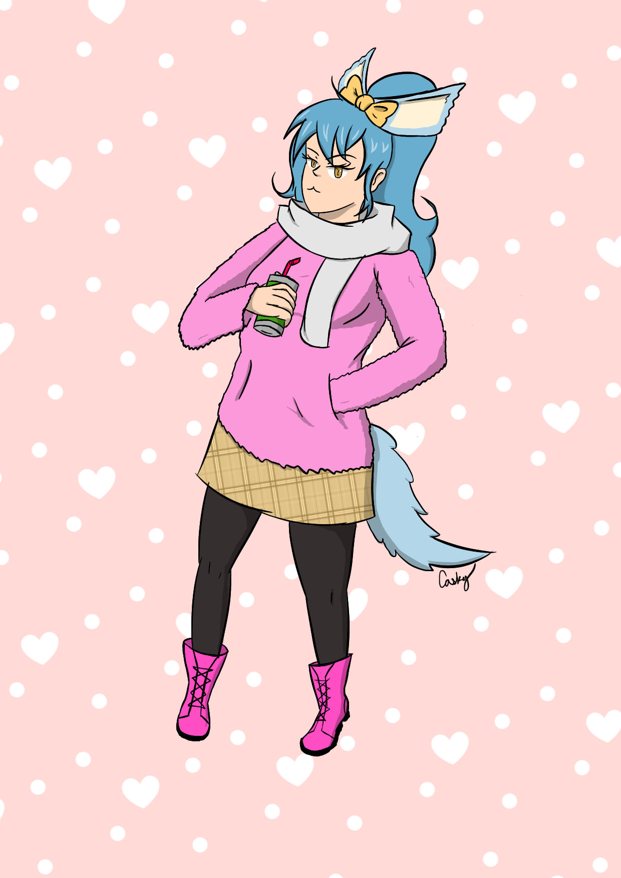 Manaka from Aggretsuko