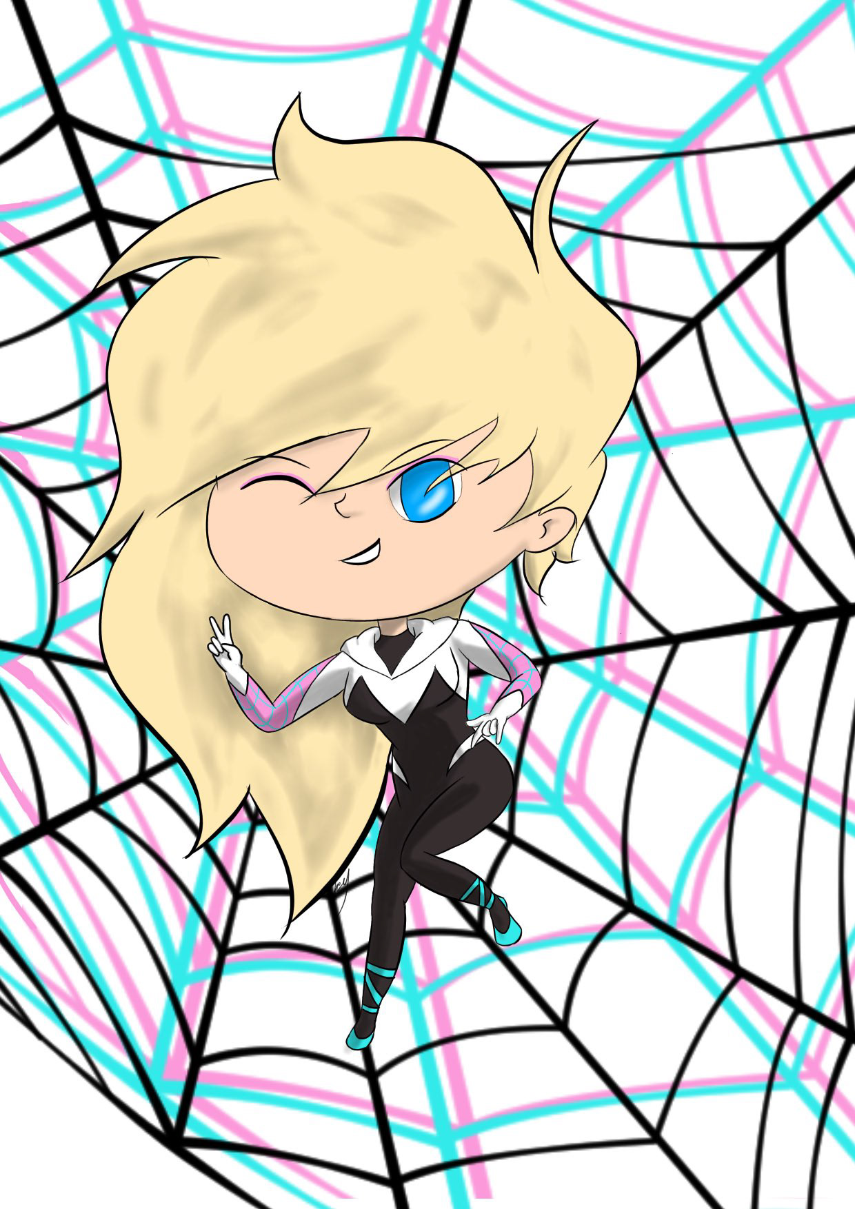 Ghost Spider Chibi