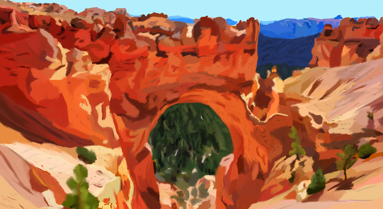 Semi Realistic Canyon