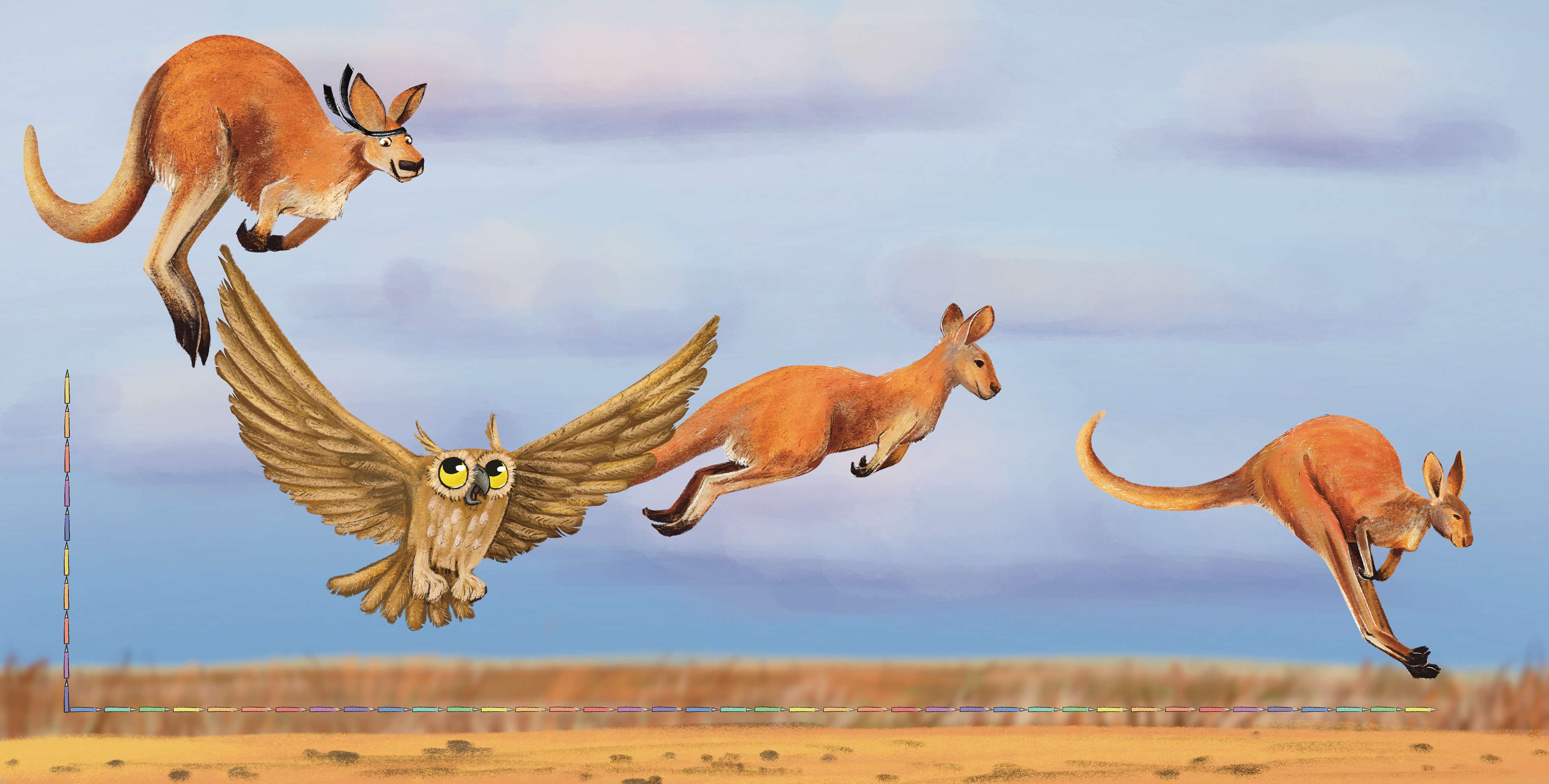 The Know It Owl and the Kangaroo