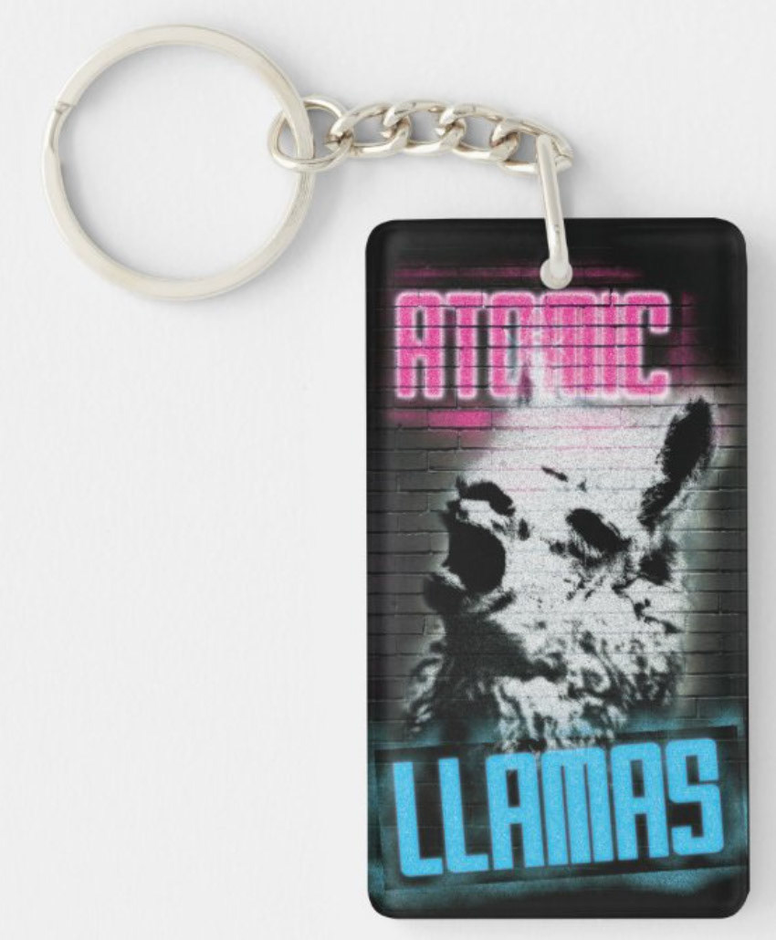 Key Chain created for a local rock band.