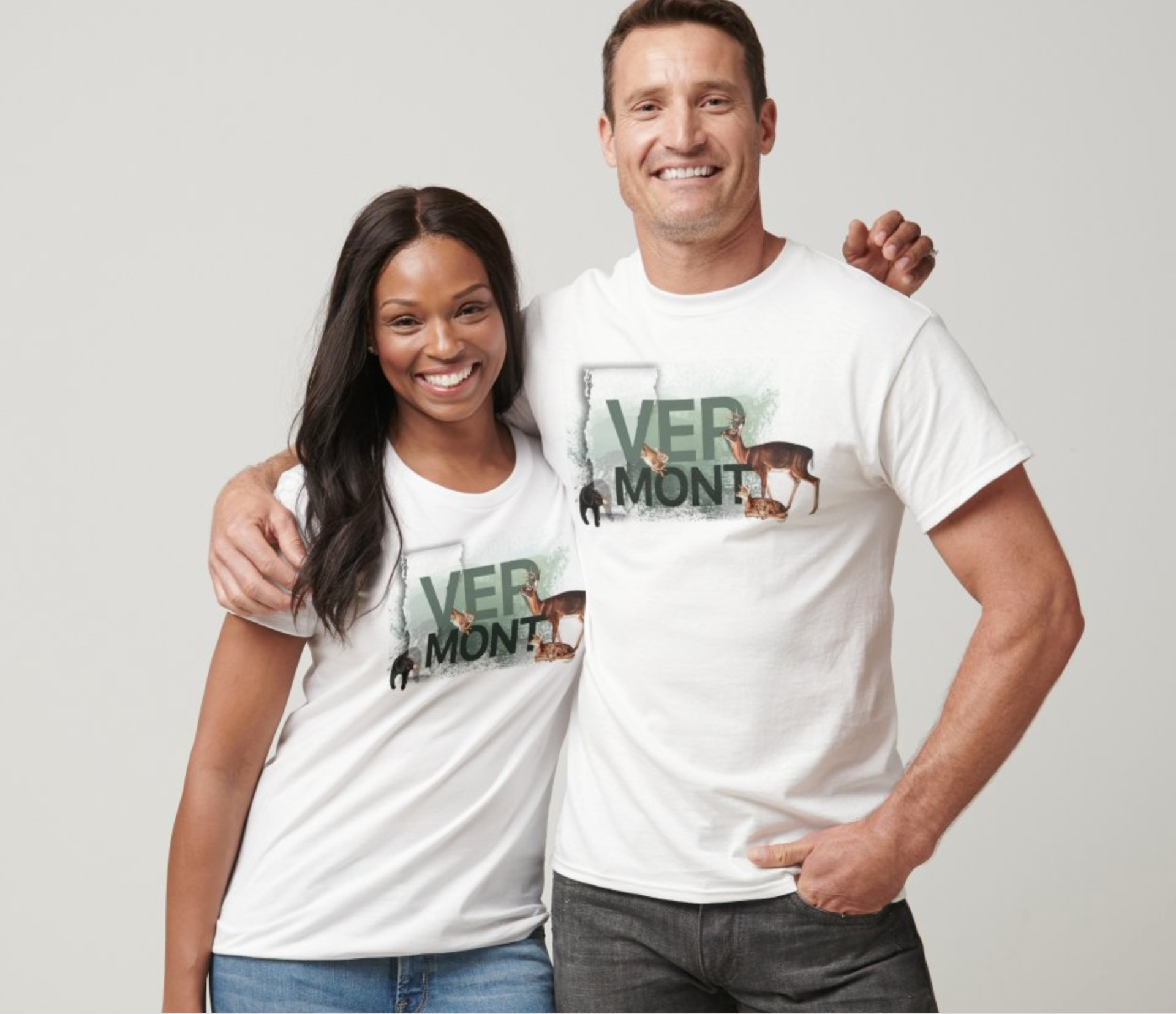 Commission for a Vermont T-Shirt Featuring Wildlife