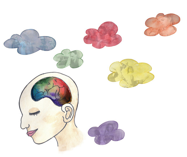 Mixed media art for mental health